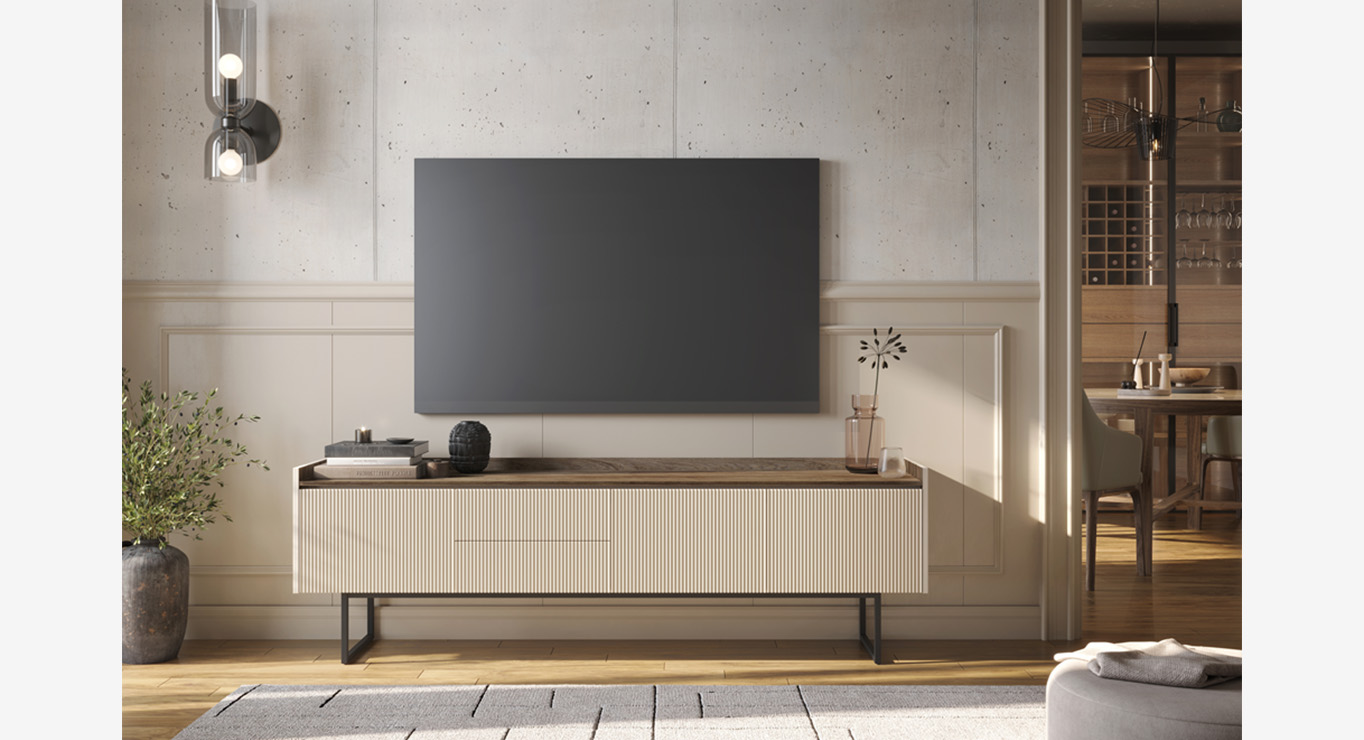 MIŠELIN TV spintelė 1660x400 | Magrės baldai