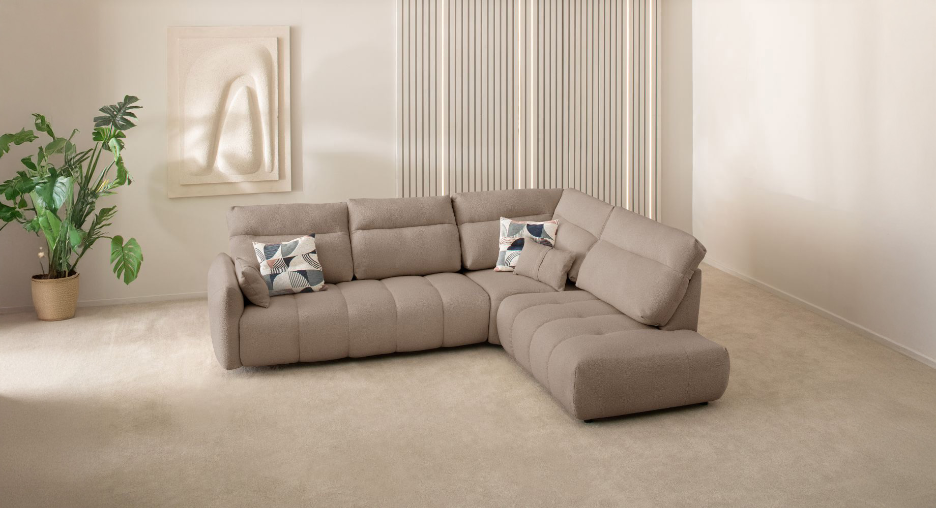 AMBER LEGO minkštas kampas 2930x2430 2