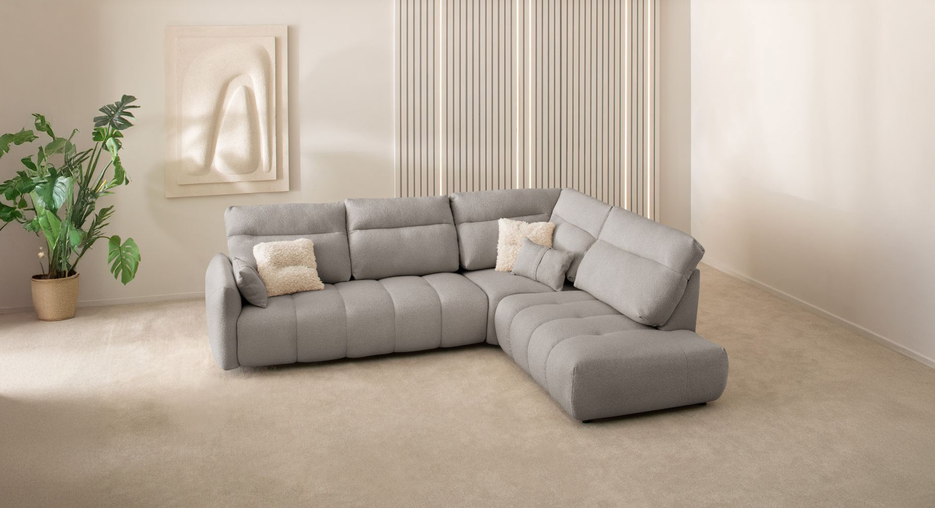 AMBER LEGO minkštas kampas 2930x2430 2