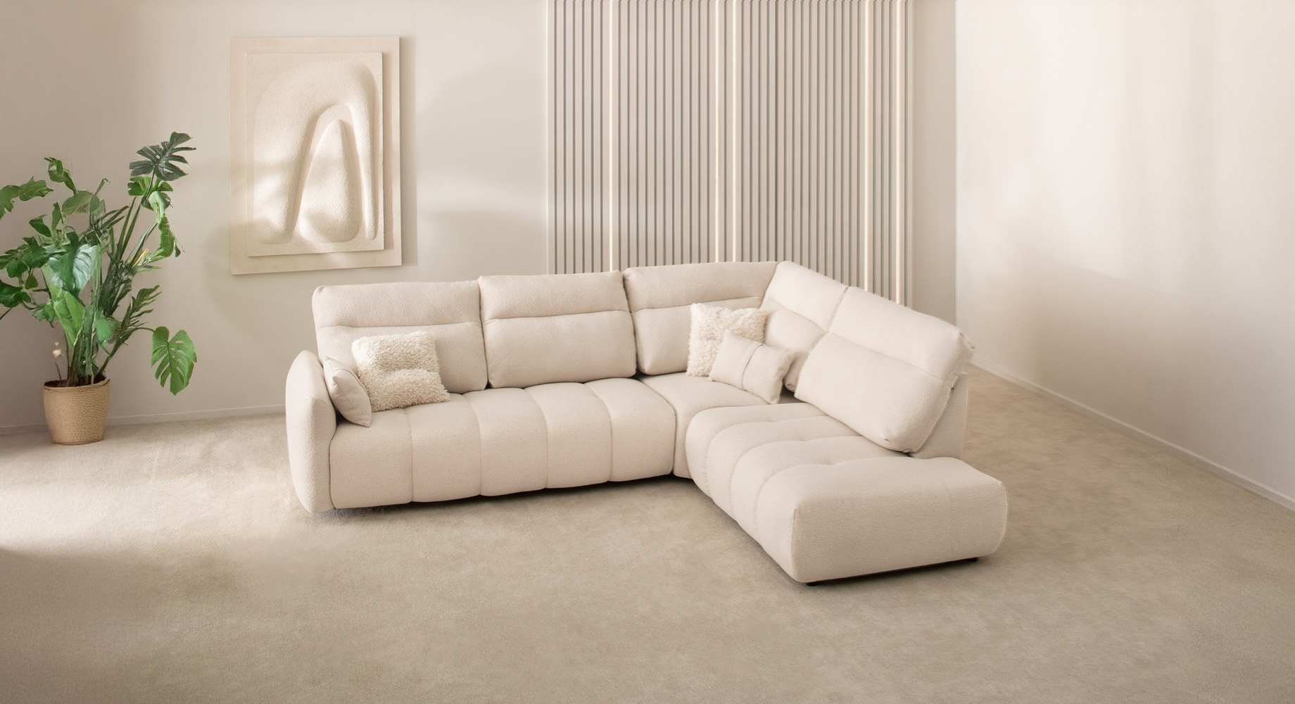 AMBER LEGO minkštas kampas 2930x2430 2