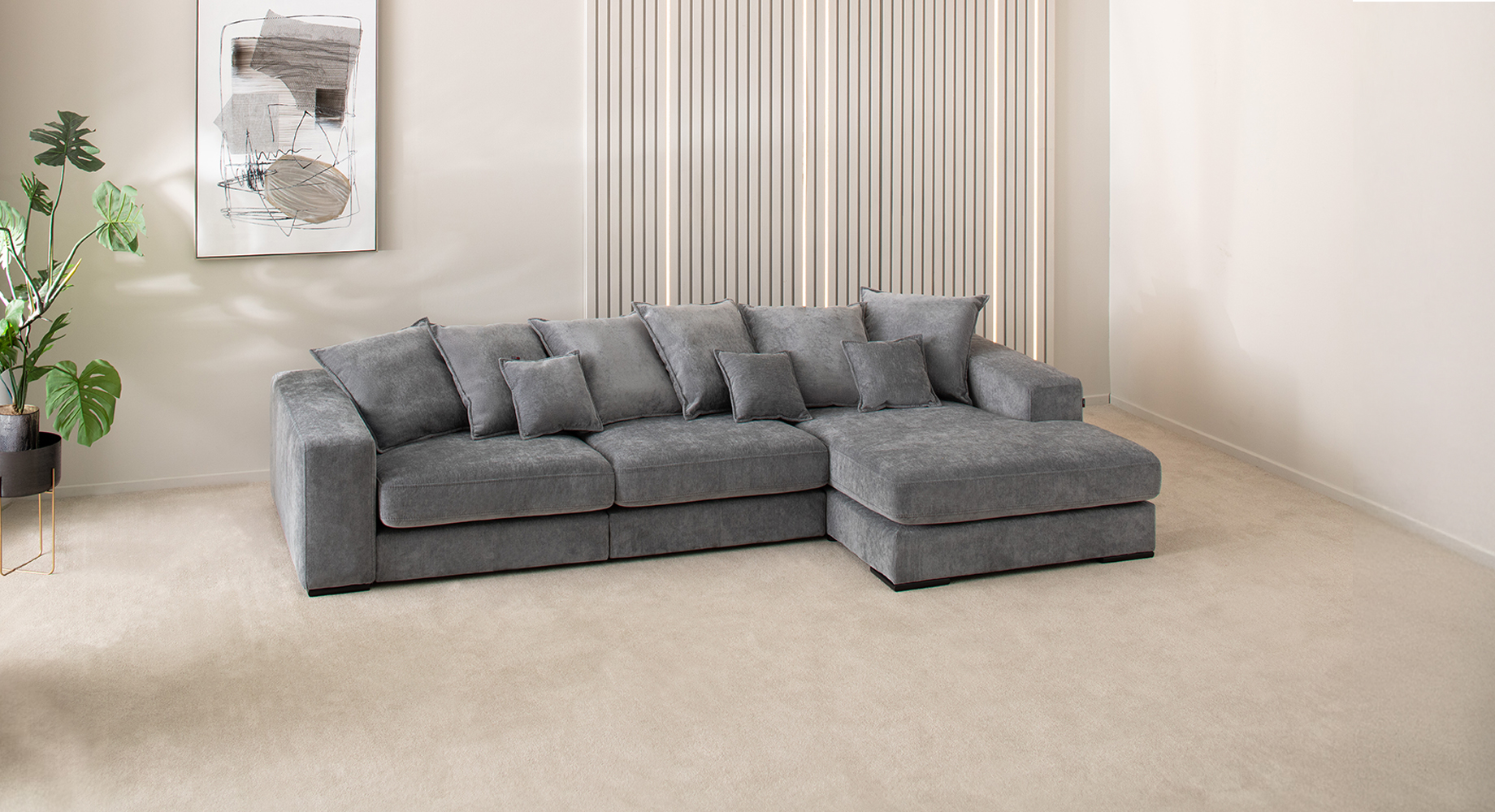 BRAVO minkštas kampas nemiegamas Skd 2