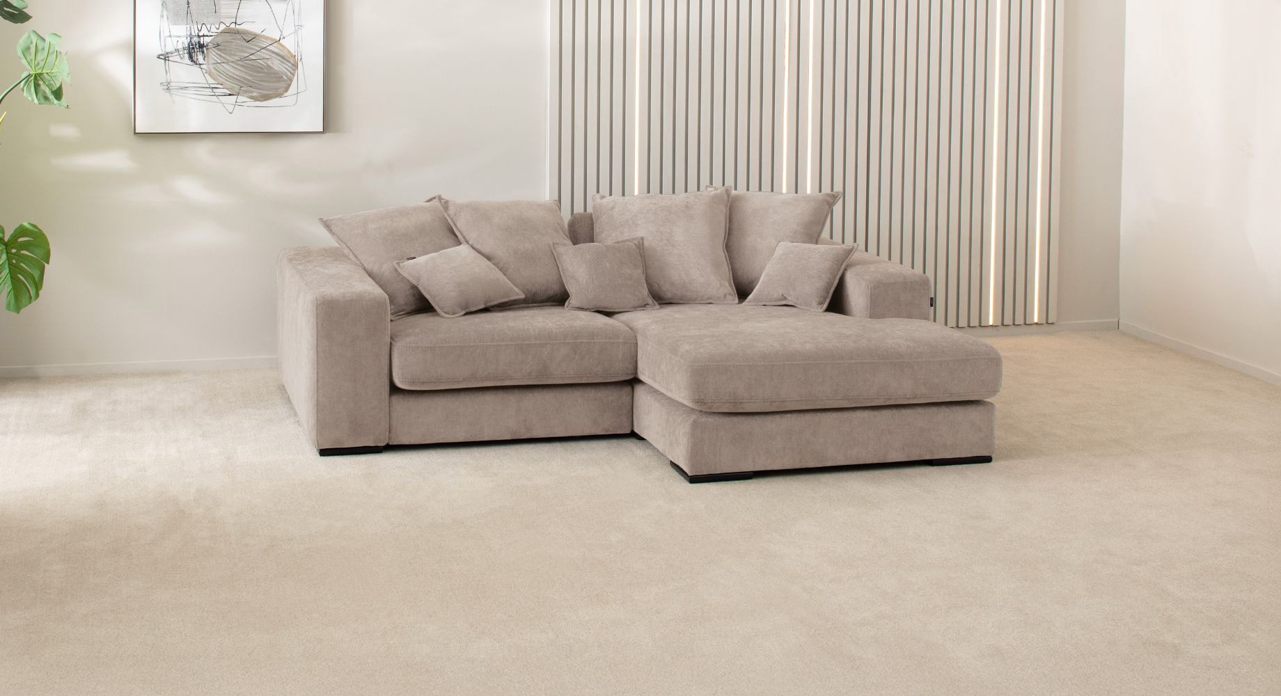 BRAVO MINI minkštas kampas 2380x1850 2