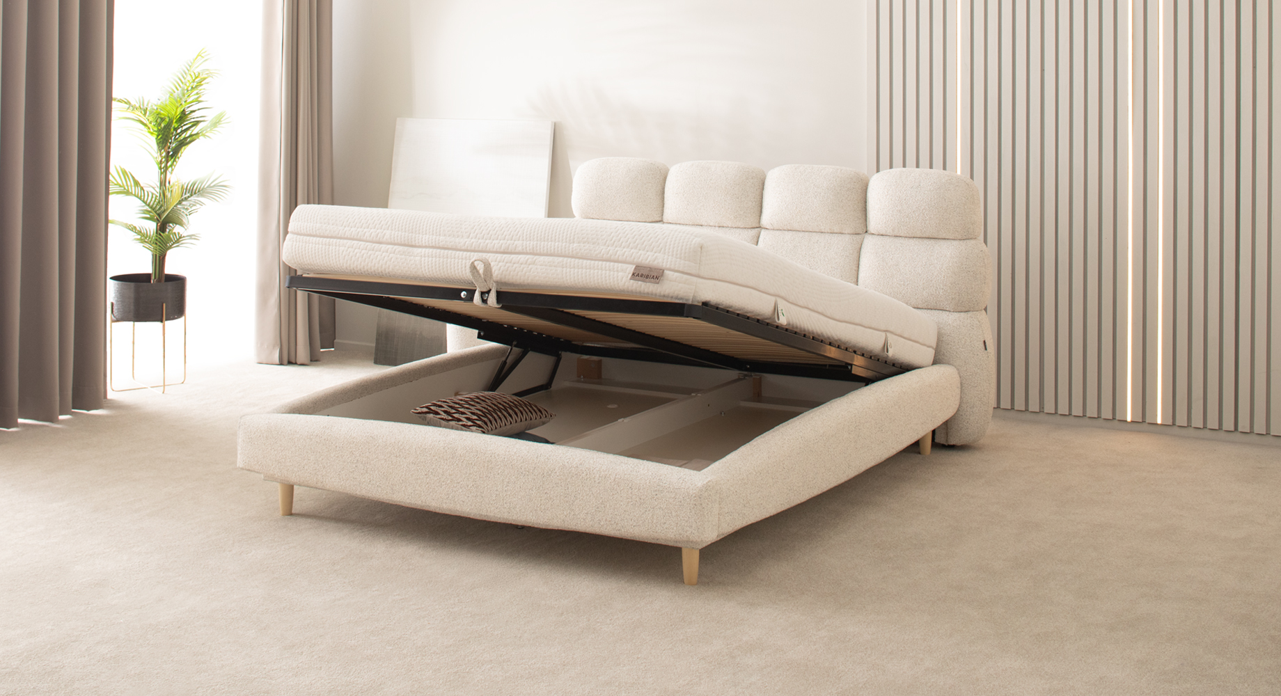 BUBBLE lova dvigulė 2350x1950 4