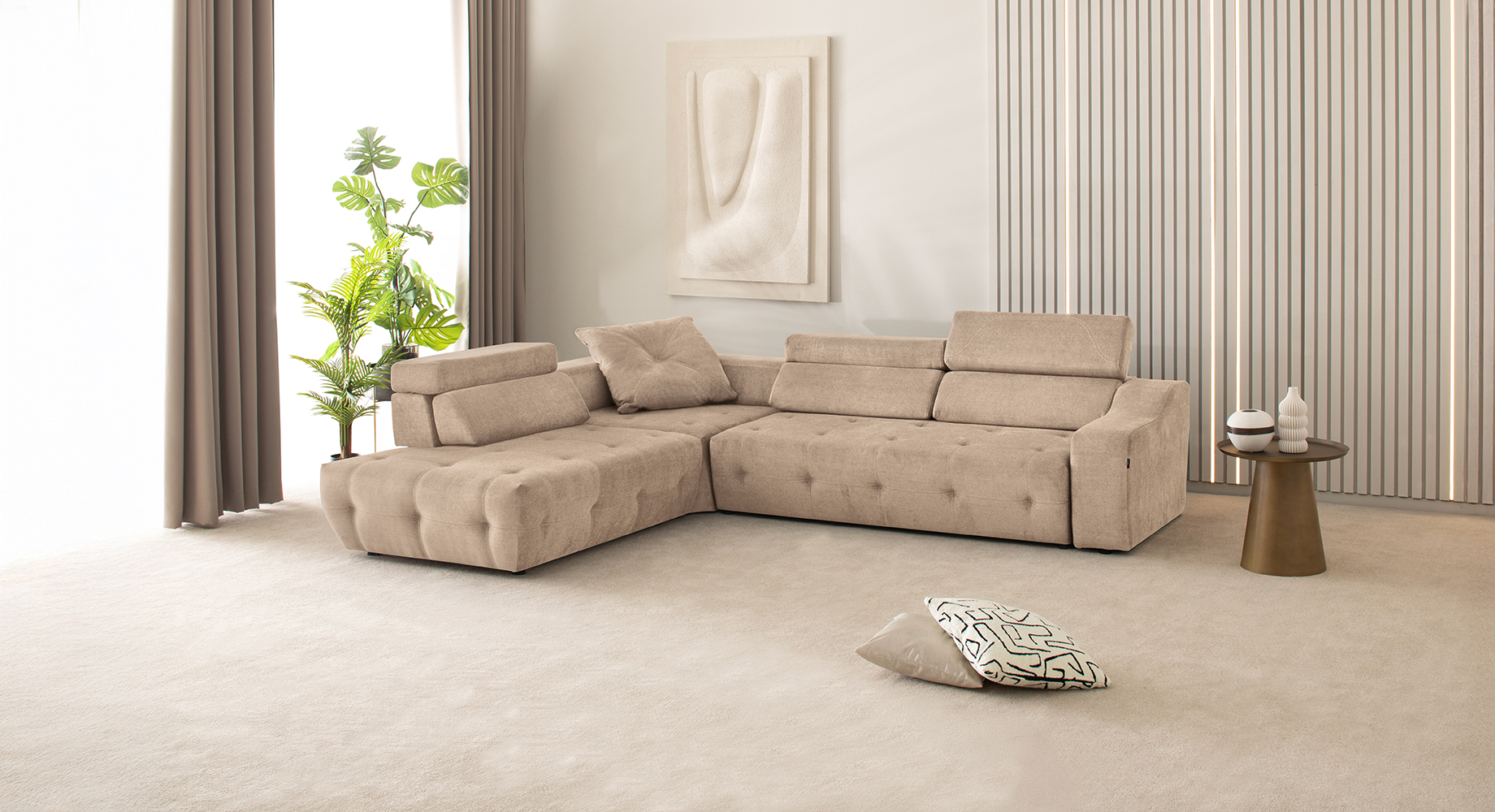 IMPULSE LEGO minkštas kampas 2780x2370 2