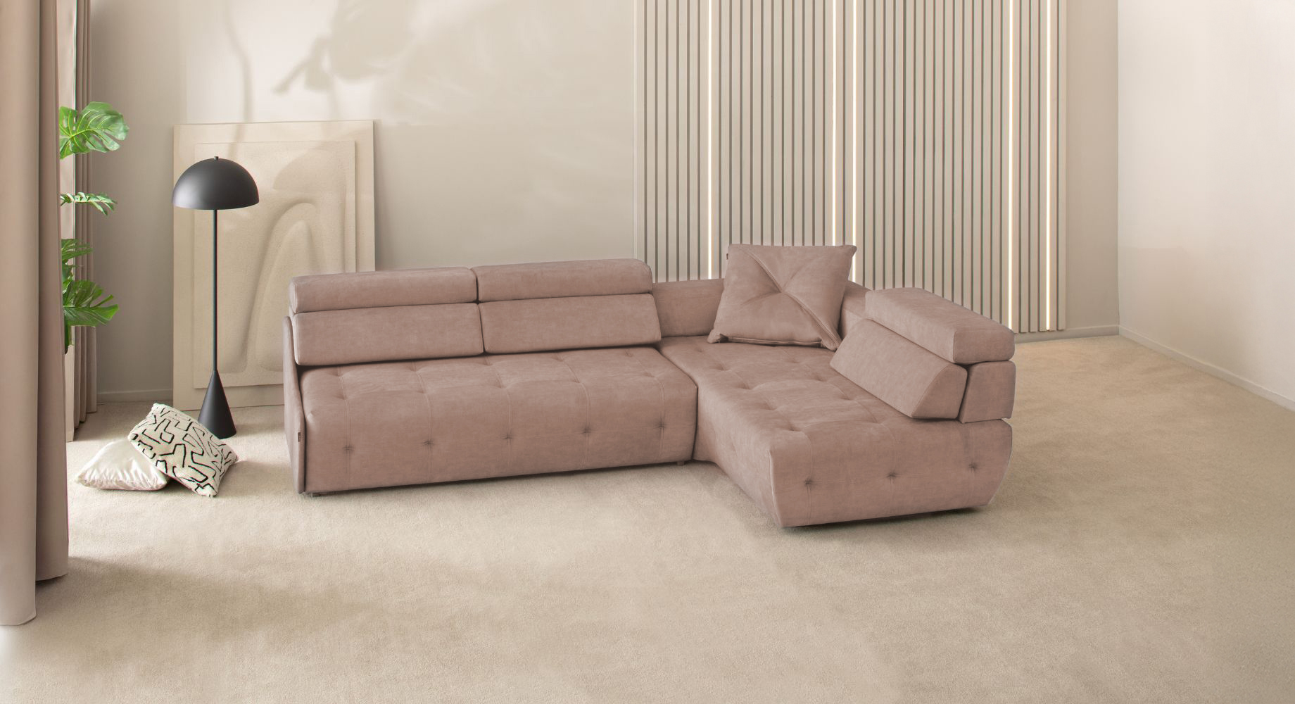 IMPULSE MINI minkštas kampas 2780x1930 2