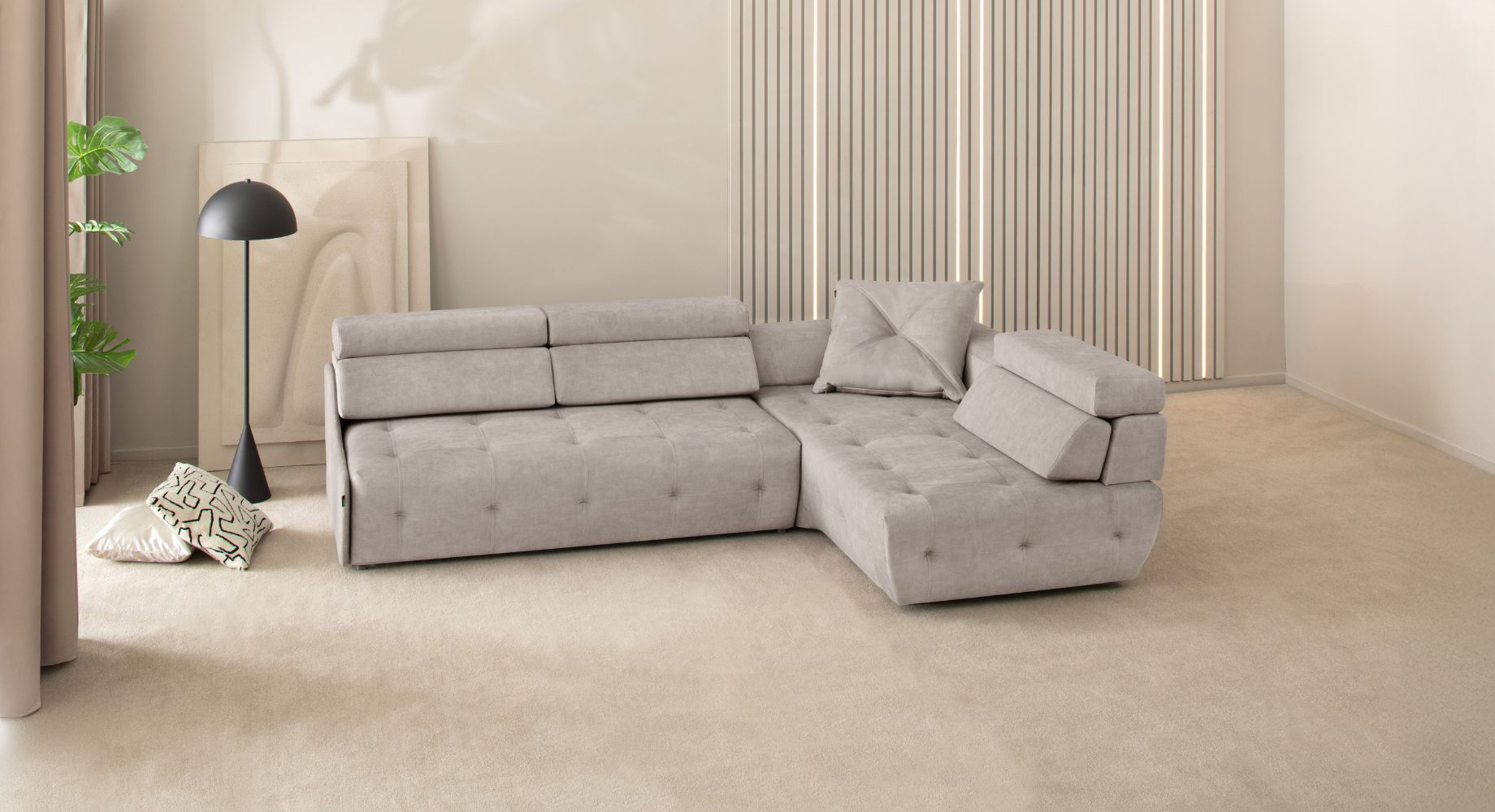 IMPULSE MINI minkštas kampas 2780x1930 2