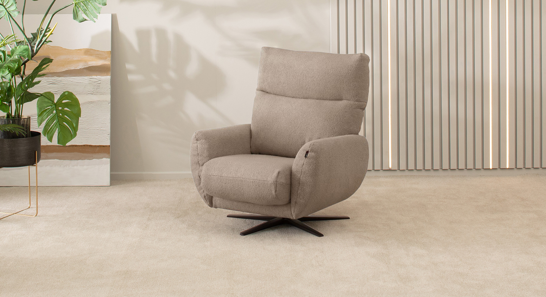 KORAL fotelis su reglaineriu paveiklėlis 2