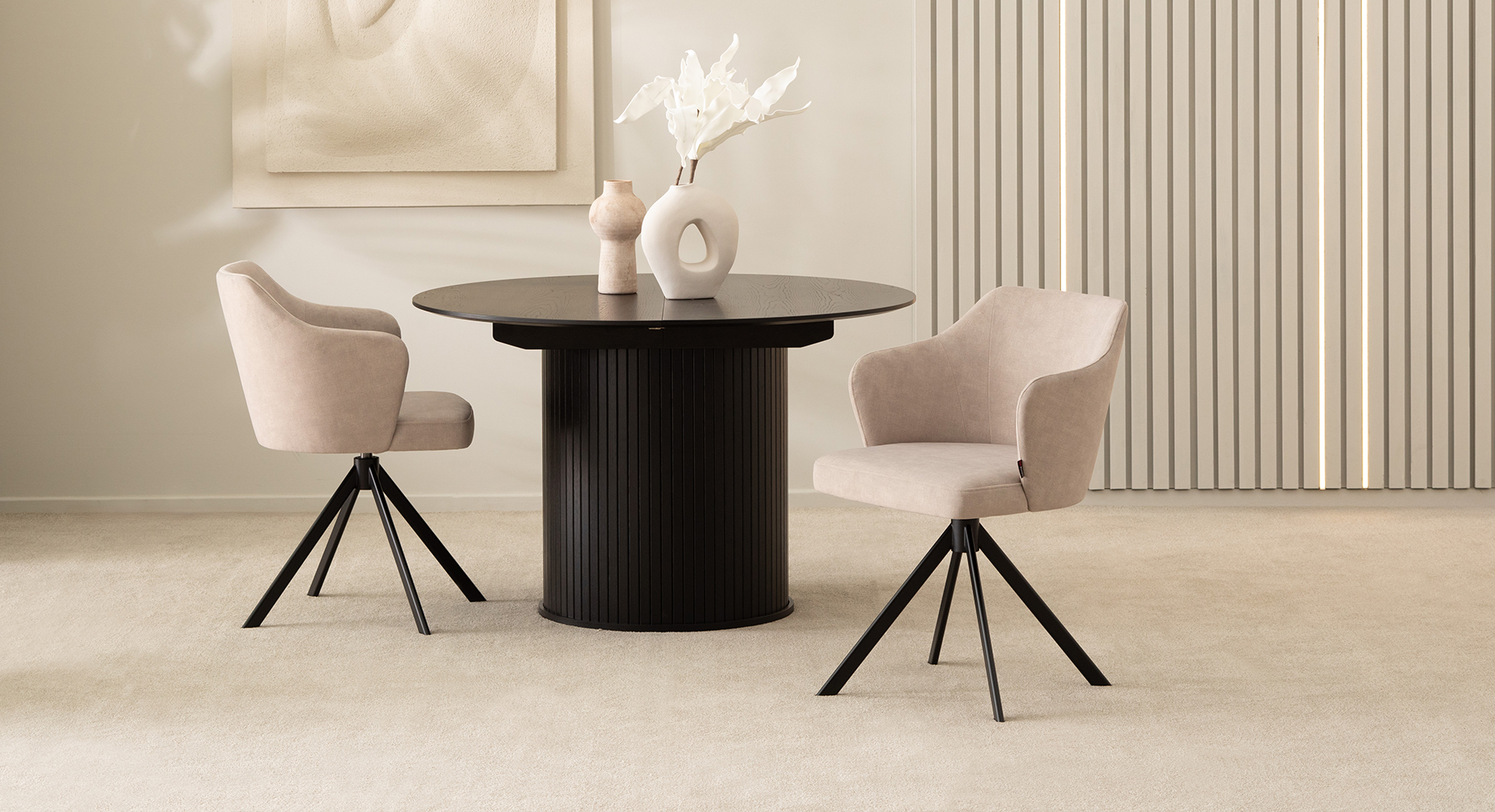 ROMA kėdė su sukimosi funkcija 3