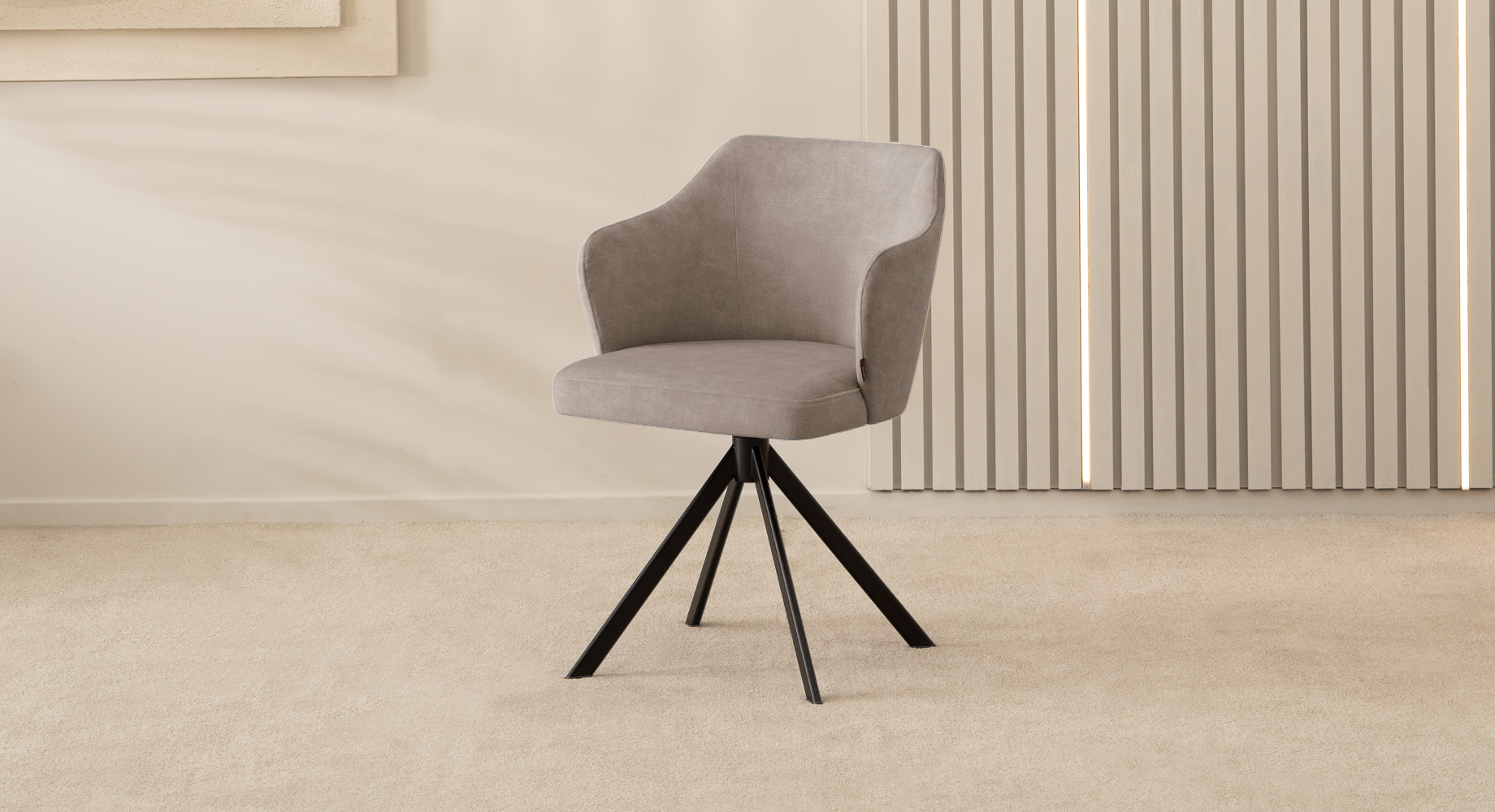 ROMA kėdė su sukimosi funkcija 2