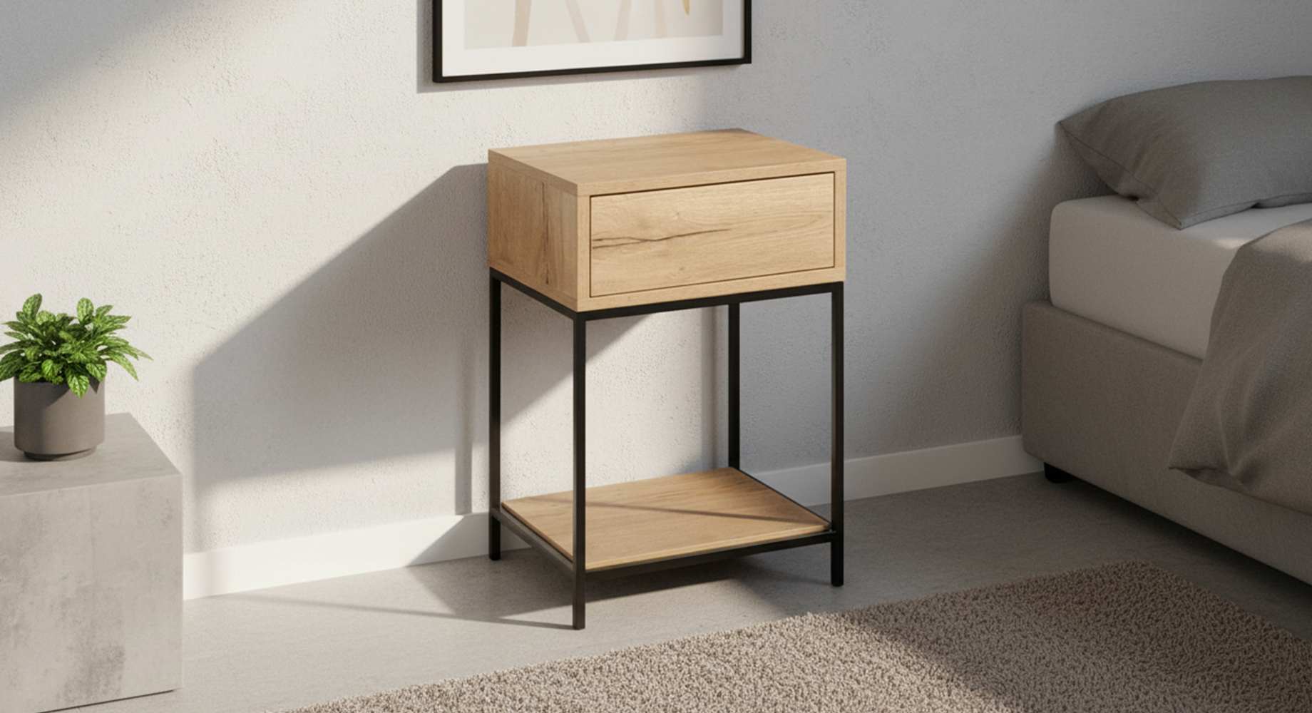 ROYAL staliukas su stalčiumi 440x360 3