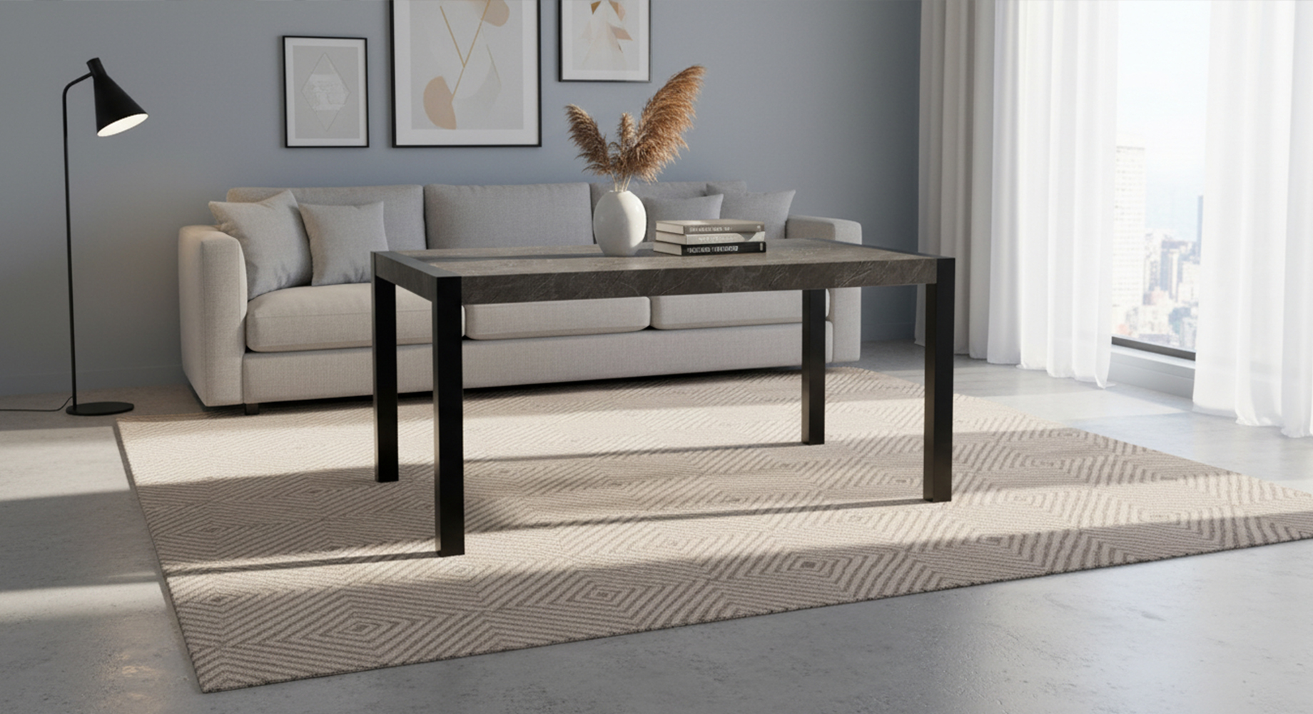 ARGON valgomojo stalas išskleidžiamas 900x1600 2