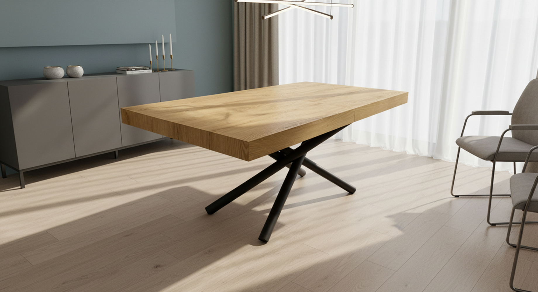 FAHRENHEIT valgomojo stalas išskleidžiamas 900x1600 2