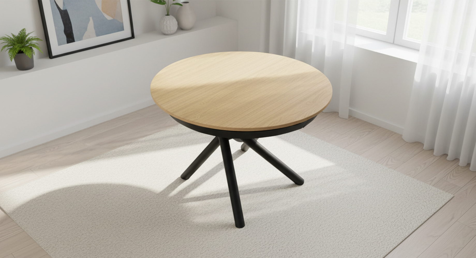 HELIOS stalas transformuojamas D1050 2