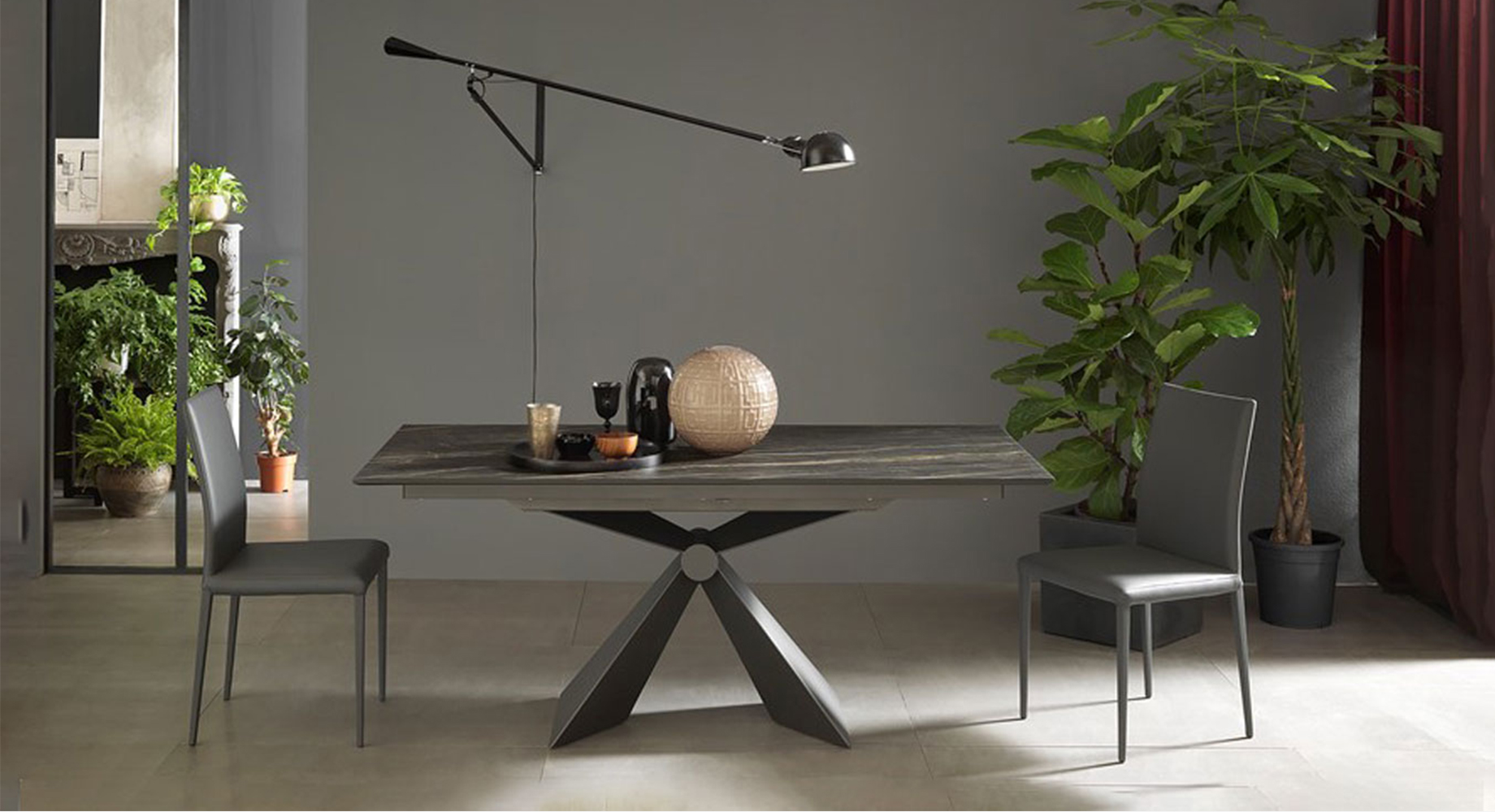 SINTESI valgomojo stalas išskleidžiamas 900x1600 3