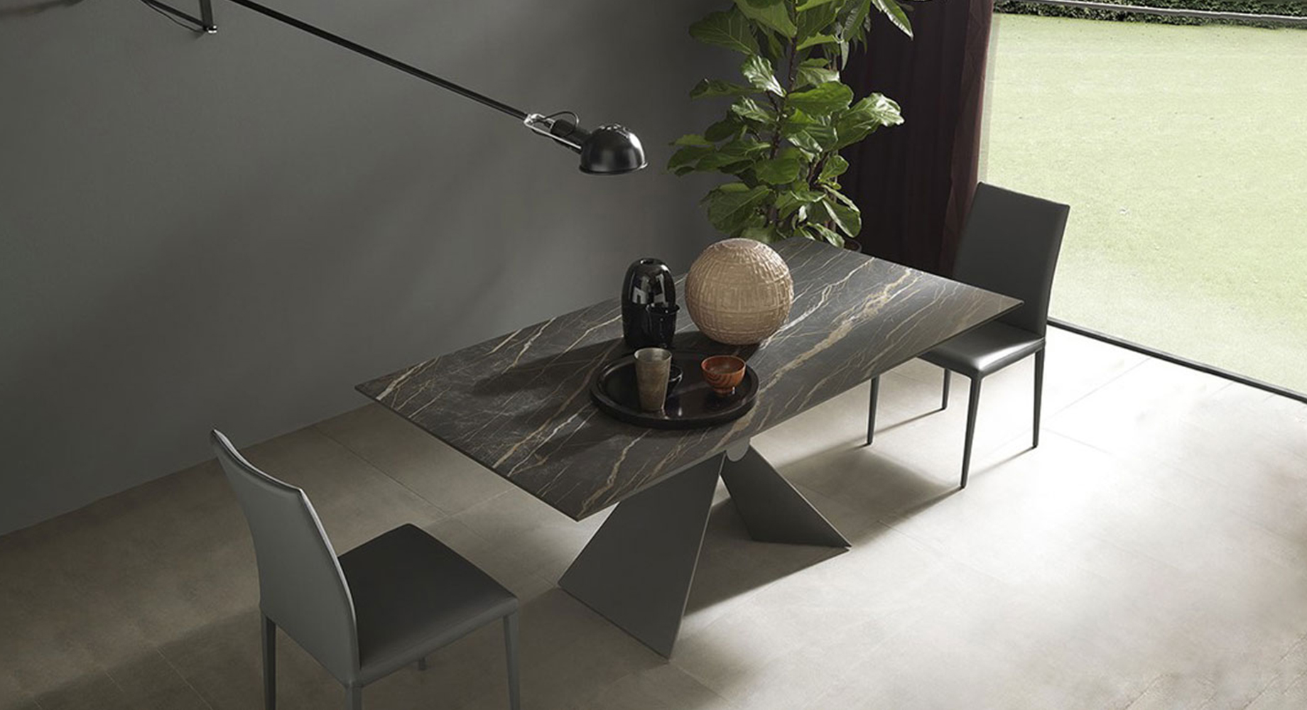 SINTESI valgomojo stalas išskleidžiamas 900x1800 2