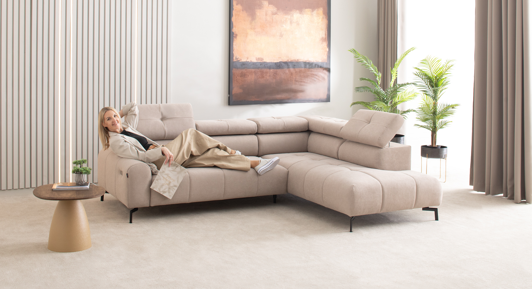 GOLD LEGO minkštas kampas 2600x2100 3