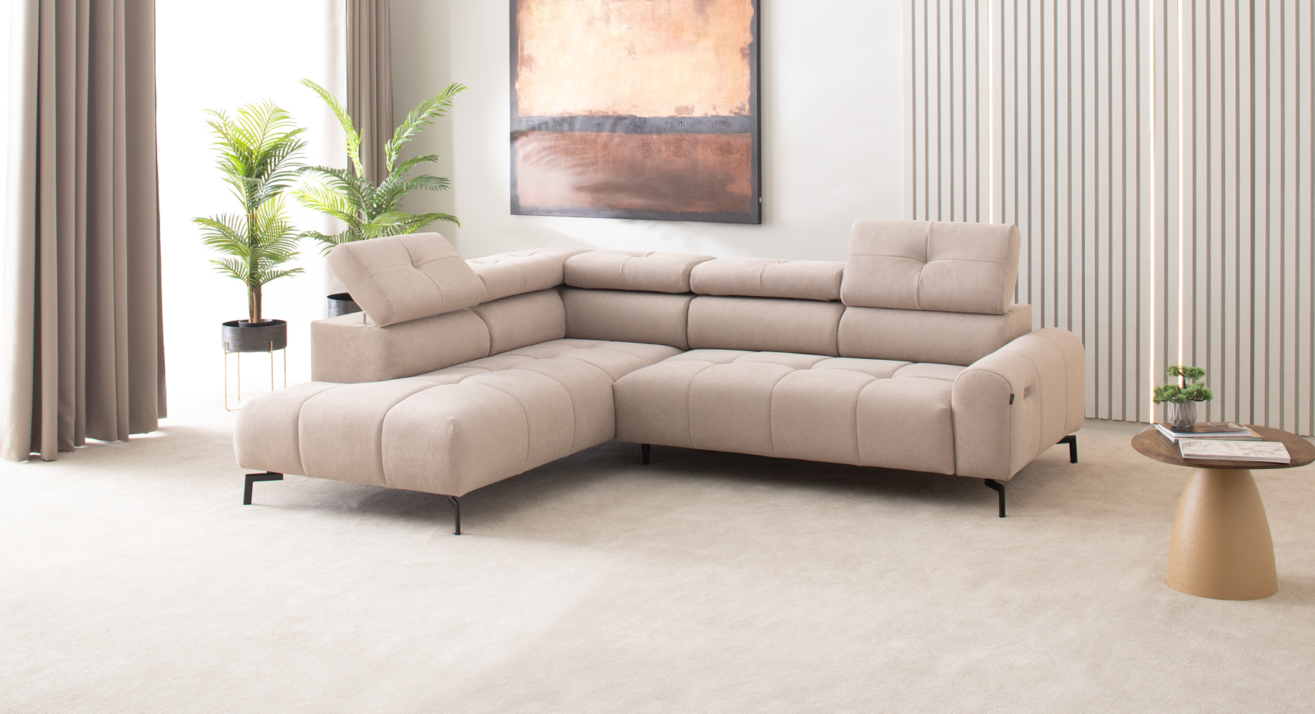 GOLD LEGO minkštas kampas 2600x2100 8