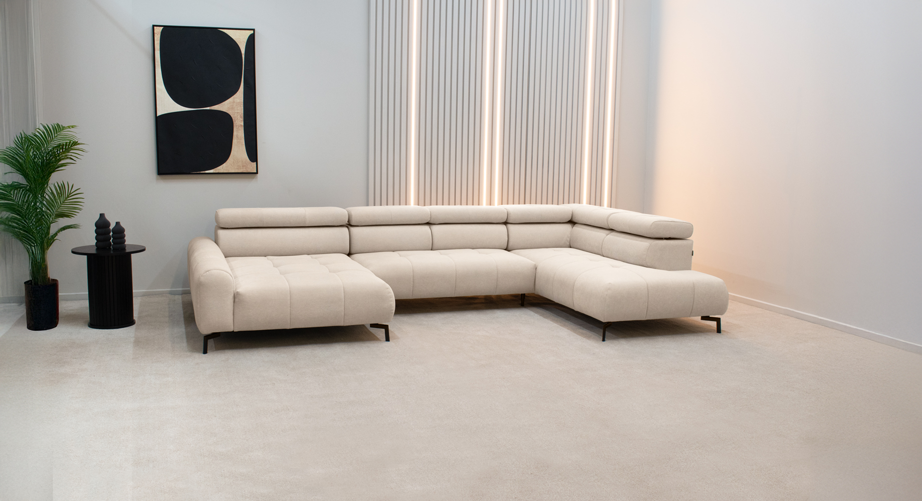 GOLD MEGA minkštas kampas 3700x2100 2