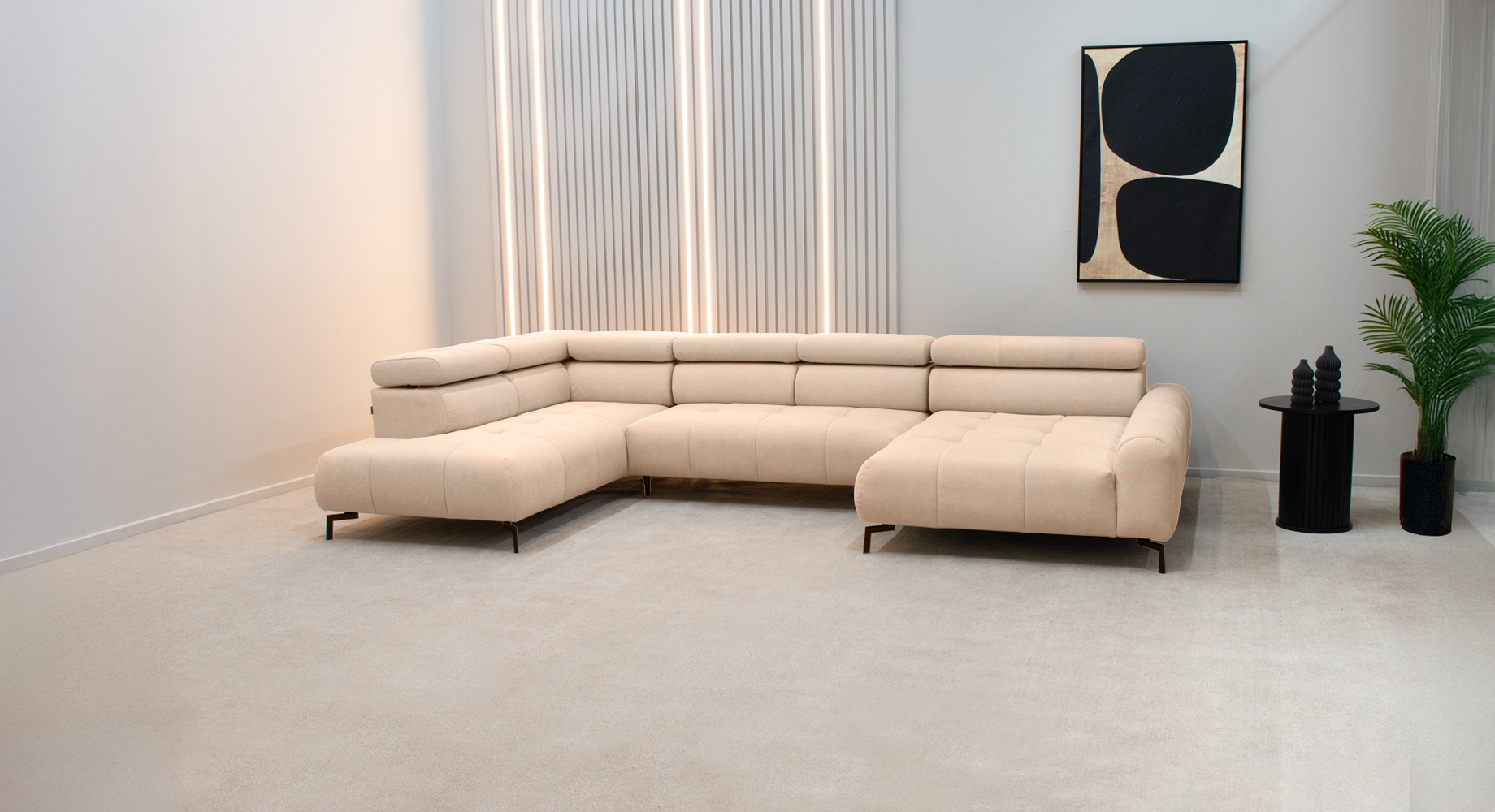 GOLD MEGA minkštas kampas 3700x2100 2 GOLD MEGA minkštas kampas 3700x2100 2