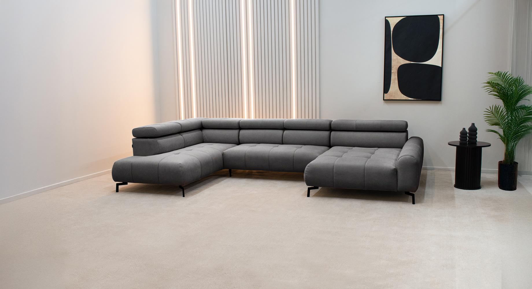 GOLD MEGA minkštas kampas 3700x2100 2