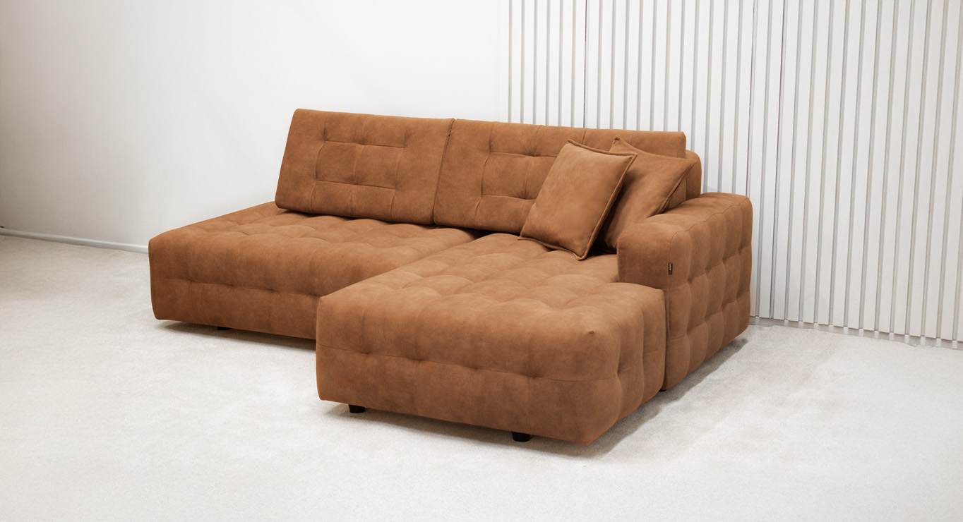 MIŠELIN LONG minkštas kampas miegamas 2240x1600 Skd 6