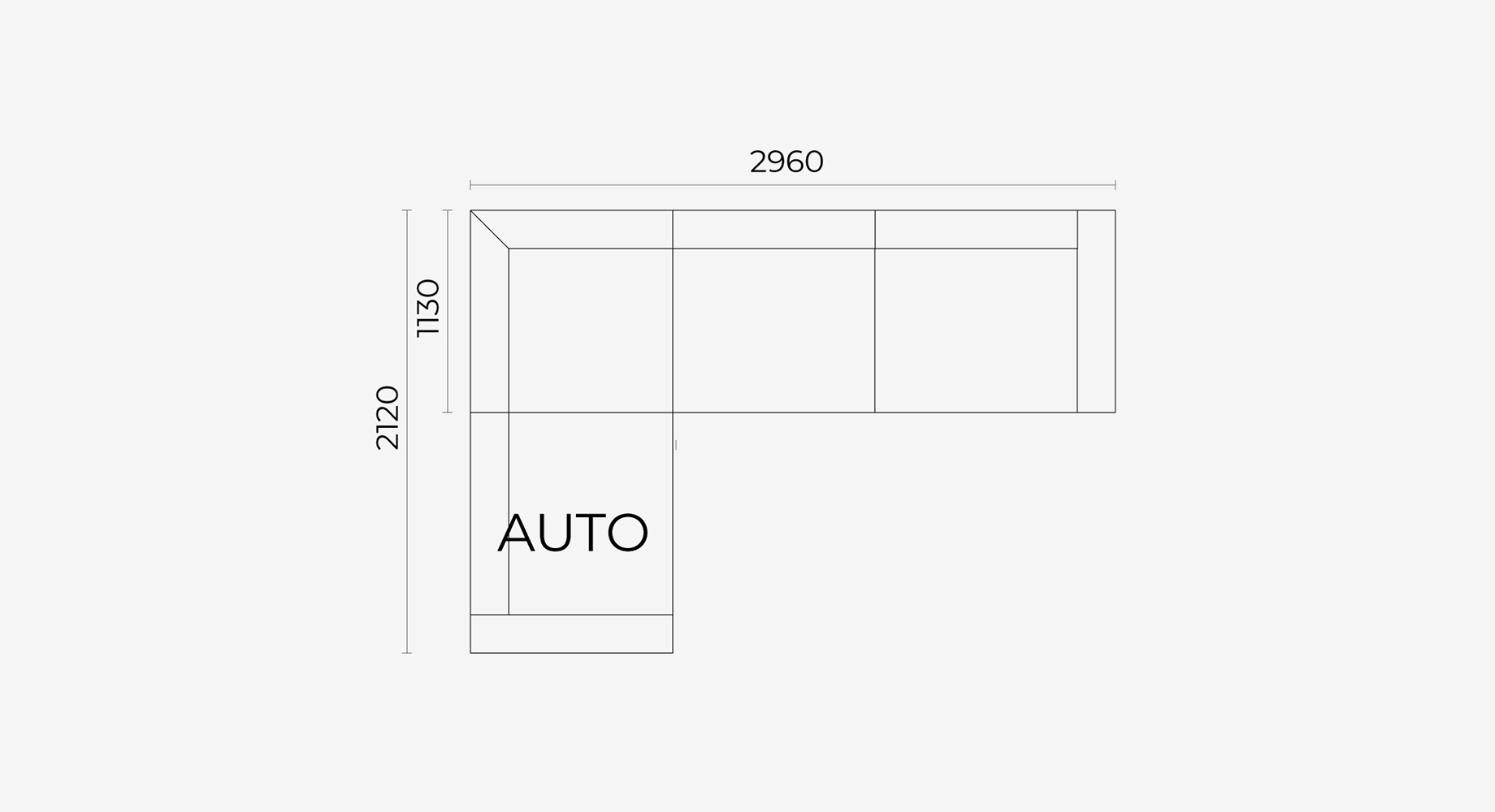 RAMBO MAX minkštas kampas 2960x2120 12