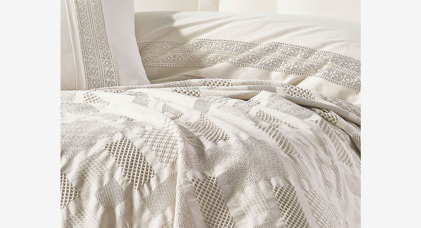 FREYA patalynės komplektas kreminės spalvos 2000x2200 paveiklėlis