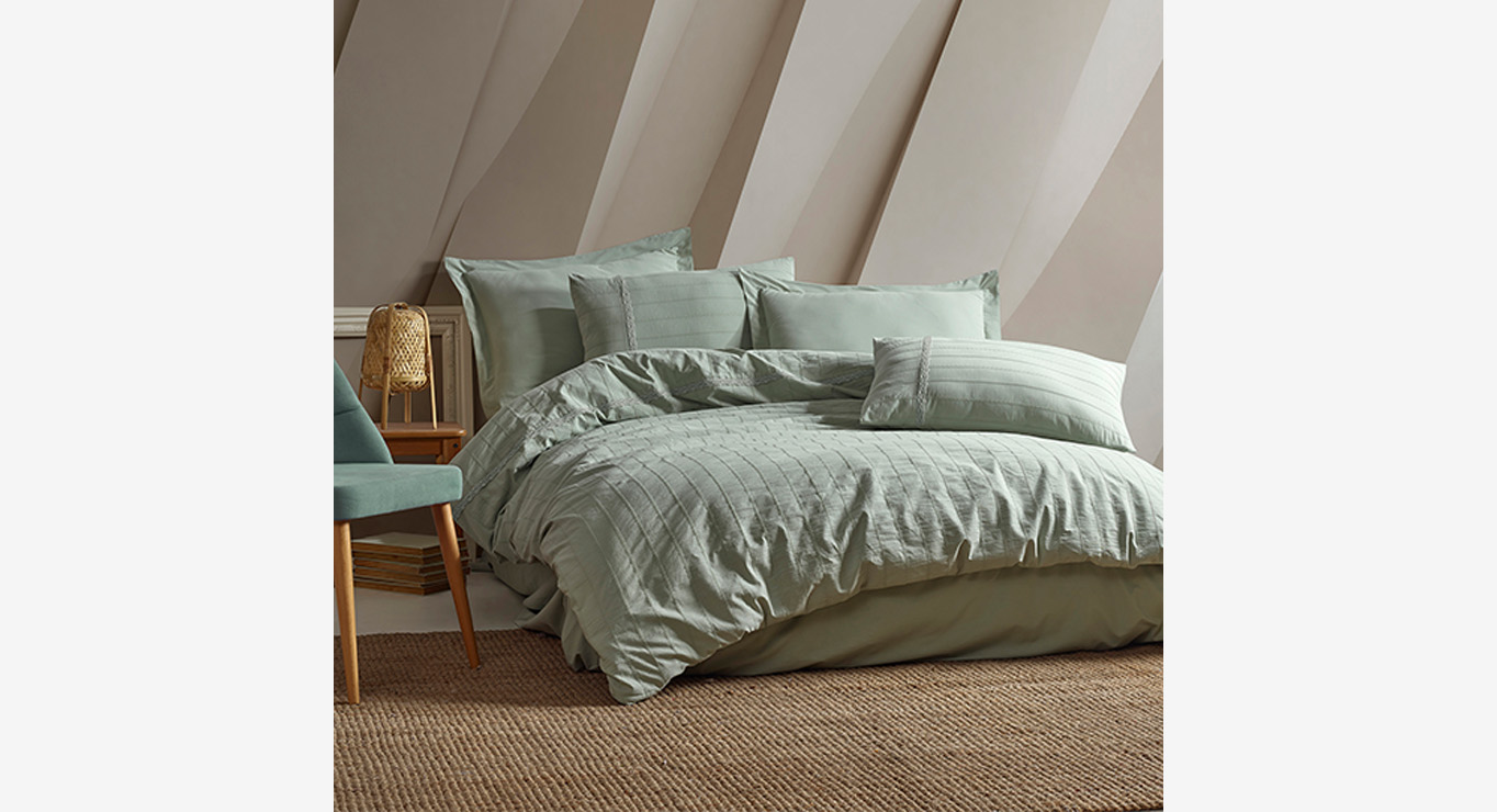 JASMIN patalynės komplektas žalios spalvos 2000x2200 1