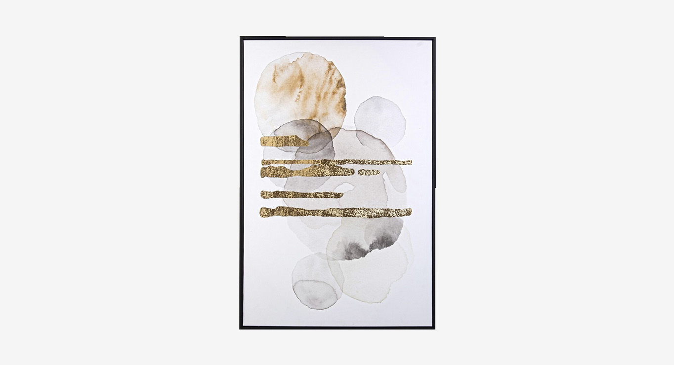 BOLD paveikslas  su auksinėmis detalėmis paveiklėlis