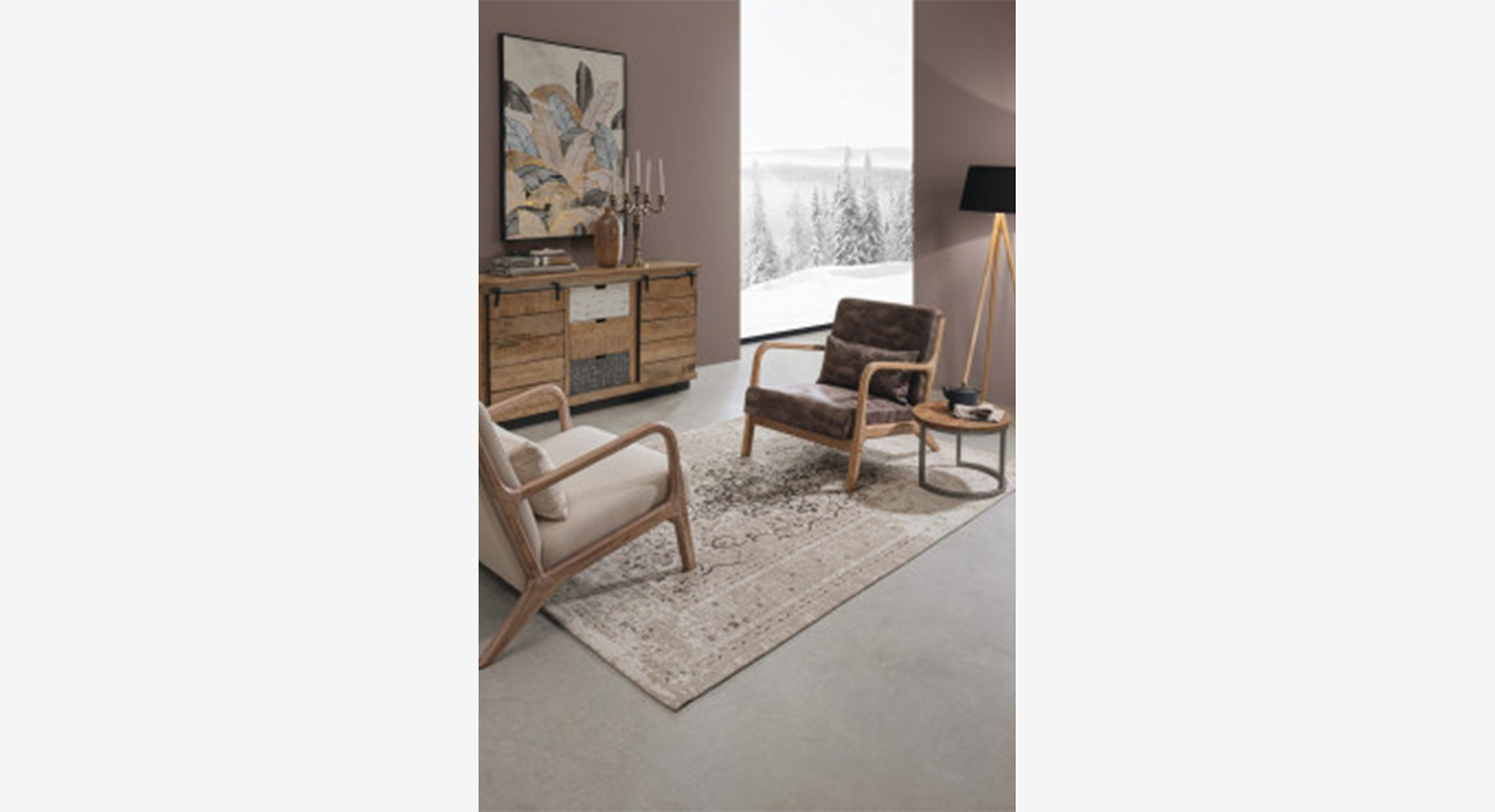 BOLD paveikslas su lapais 2