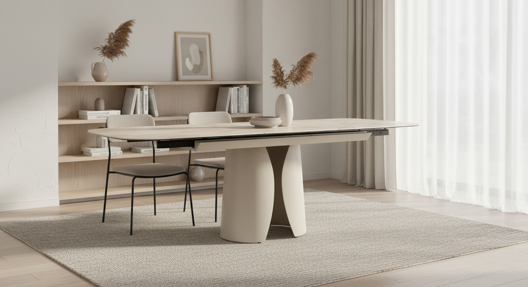 ARDIS valgomojo stalas išskleidžiamas 950x1800 paveiklėlis 2