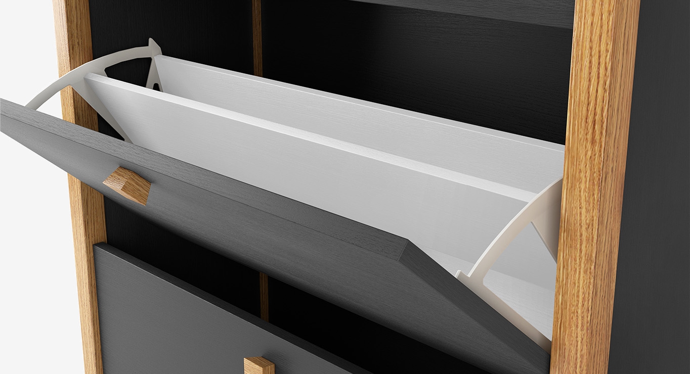 HANNOVER batų spintelė 3 durų 840x260 4