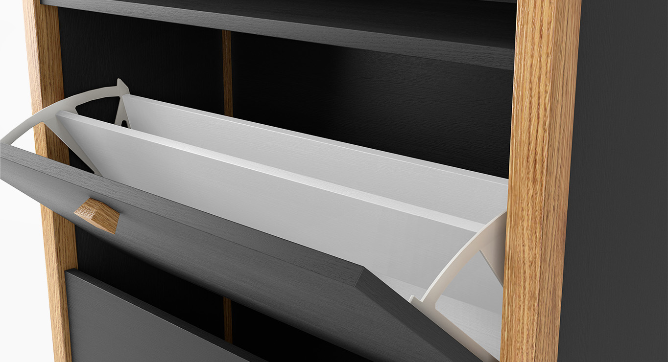 HANNOVER batų spintelė 2 durų 840x260 4