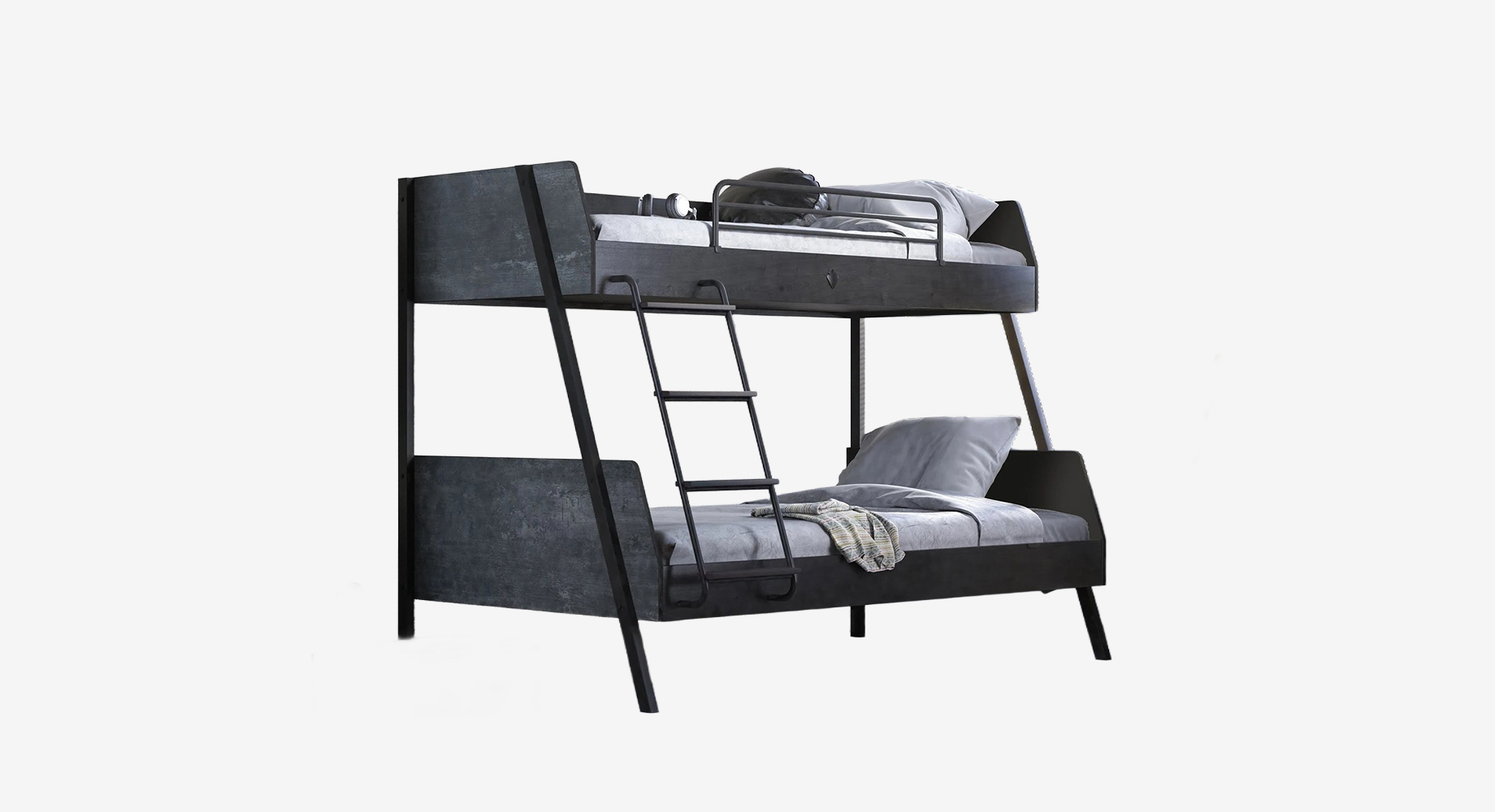 DARK METAL lova 2100x1380 paveiklėlis