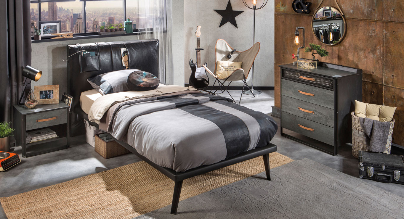 DARK METAL naktinė spintelė 540x400 4 DARK METAL naktinė spintelė 540x400 4