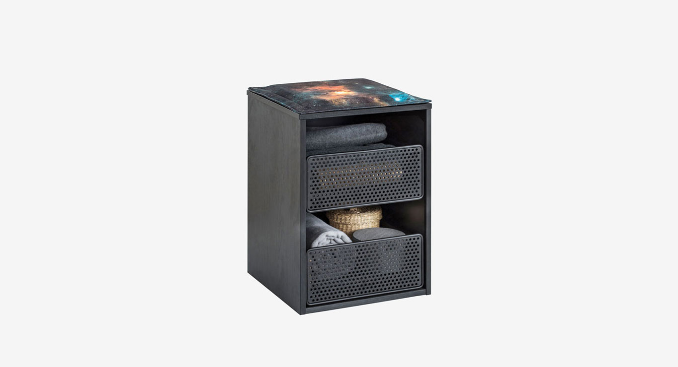 DARK METAL spintelė - pufas 400x380 1