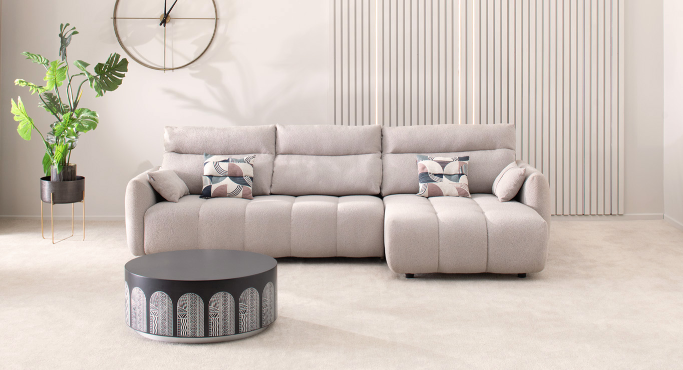 AMBER minkštas kampas miegamas Skd 3030/1560 2