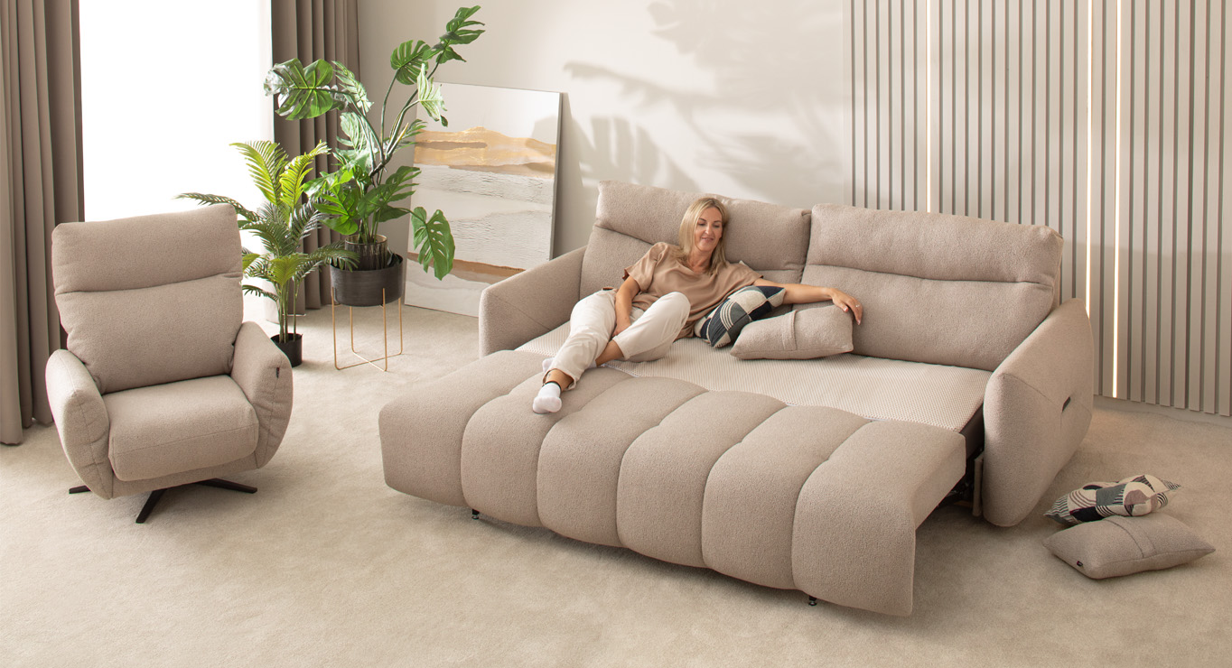 AMBER sofa miegama 4
