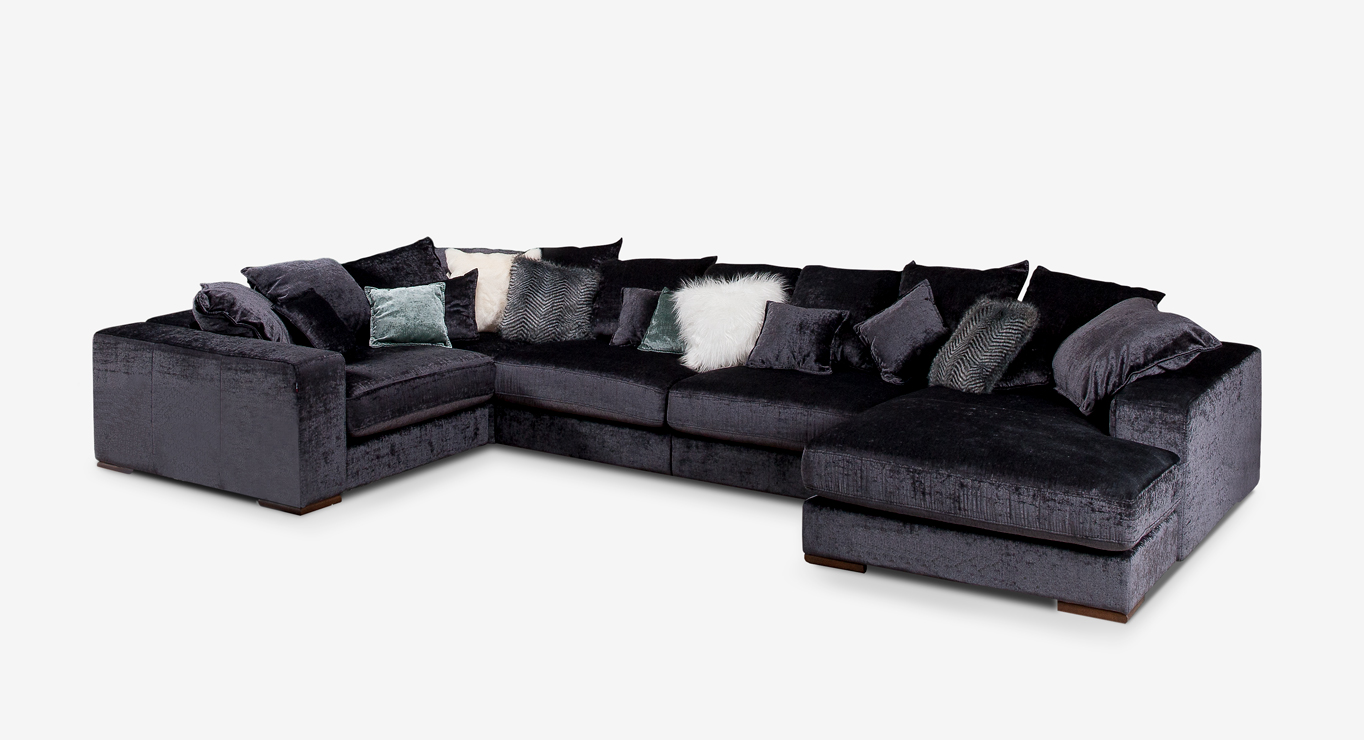 BRAVO MEGA minkštas kampas nemiegamas Skd (K-S-Šez.) 1