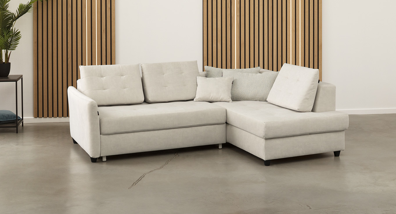 BRUTO minkštas kampas miegamas Skd 3