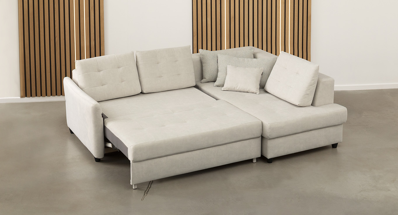 BRUTO minkštas kampas miegamas Skd 4