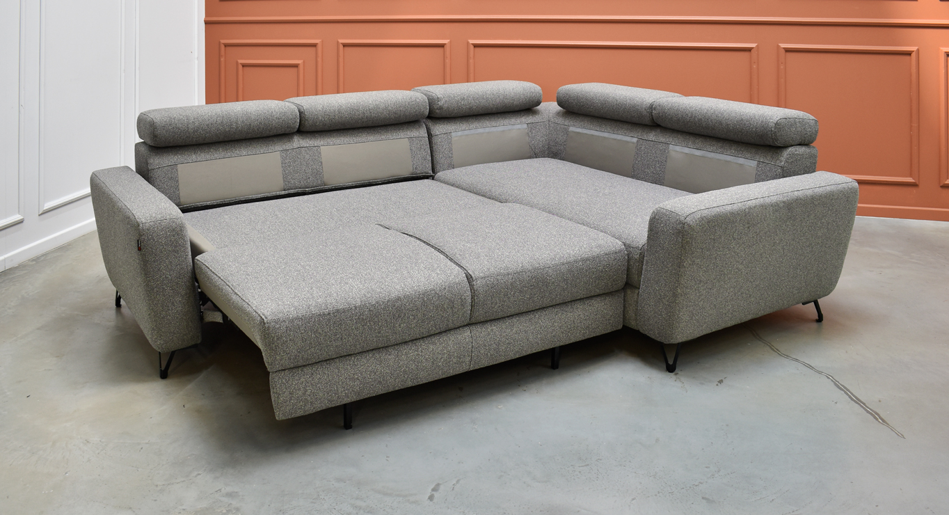 DELUX MAX minkštas kampas miegamas 2680x1960 Skd 6