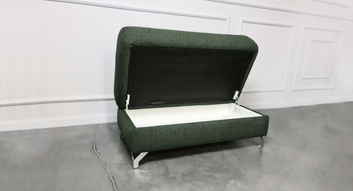 DELUX pufas su dėže 580 7