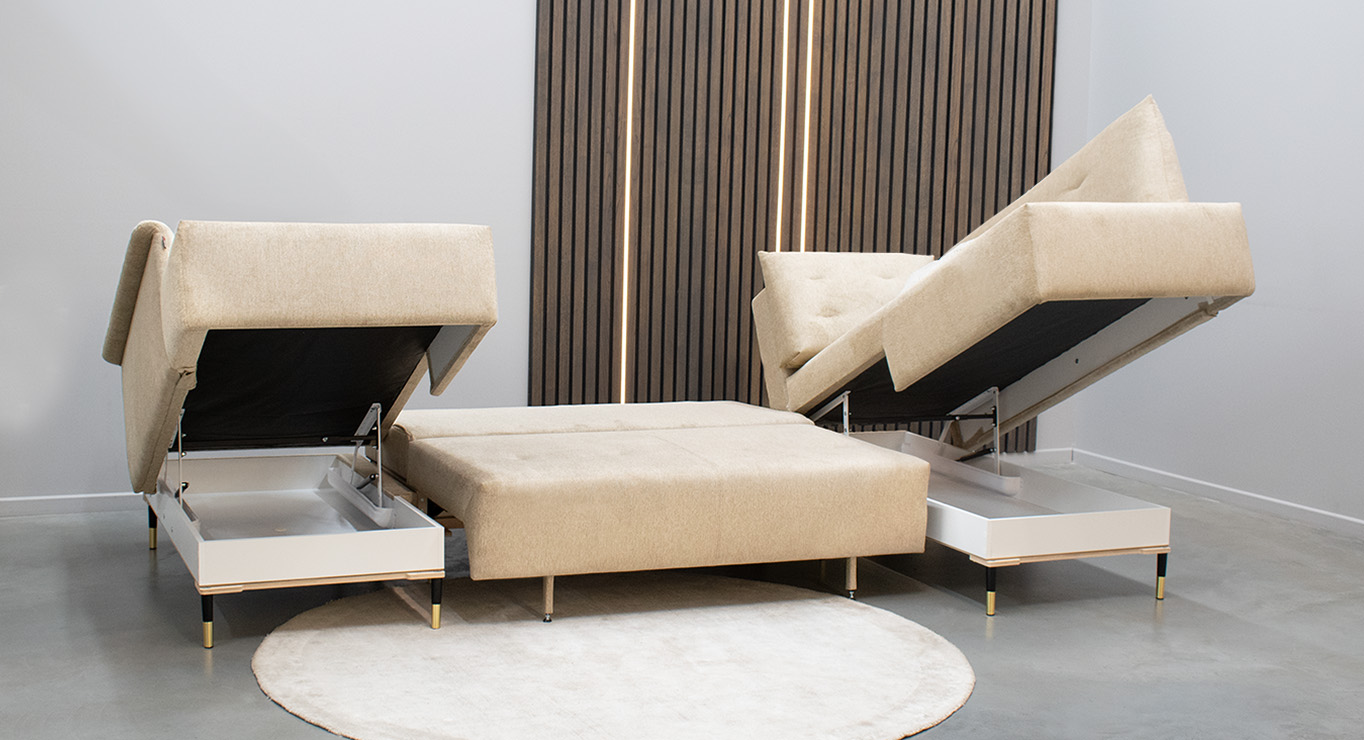 OLYMPIC MEGA minkštas kampas miegamas SKD 3