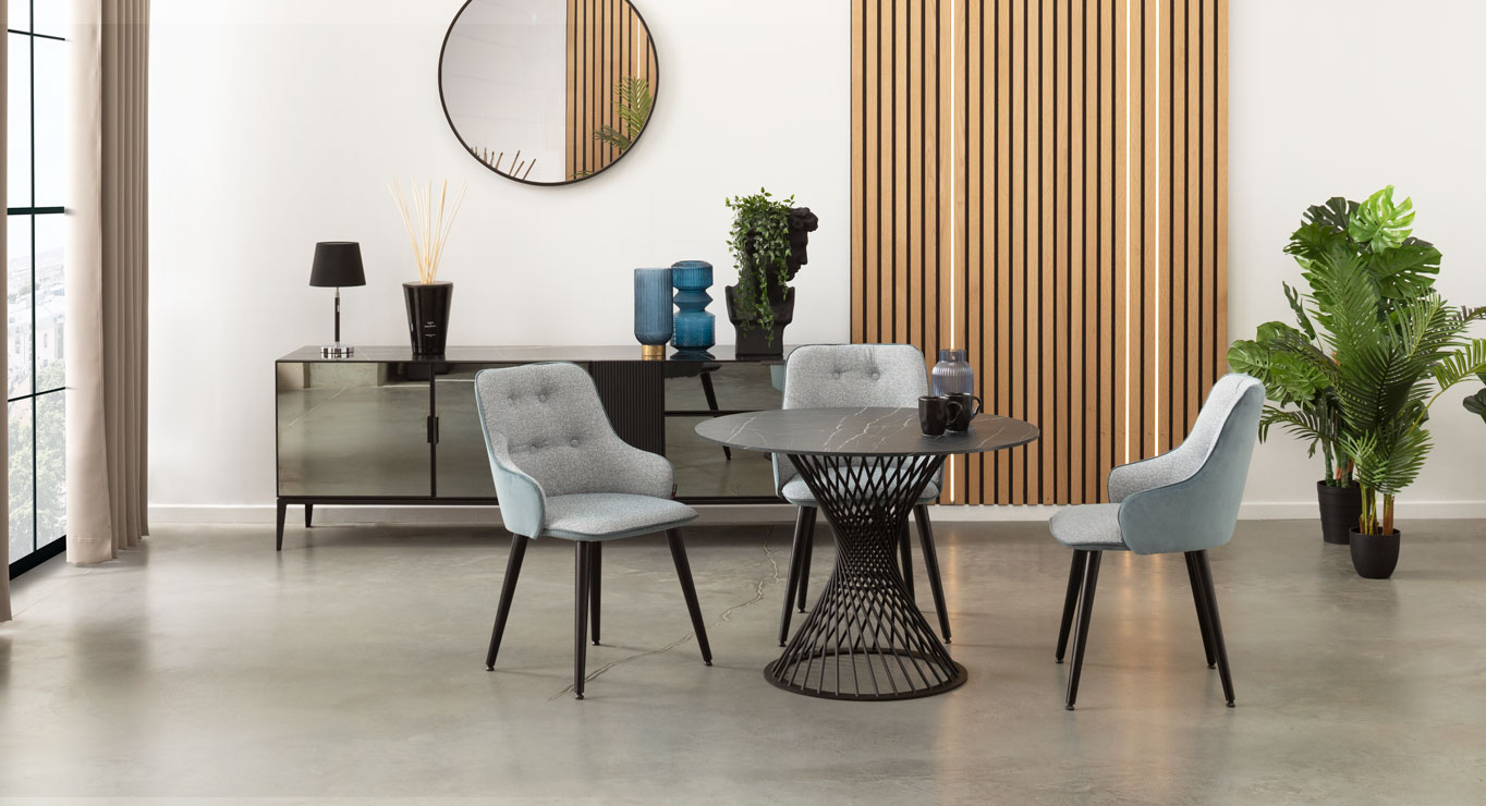 FELICIA valgomojo stalas D1000 9 FELICIA valgomojo stalas D1000 9