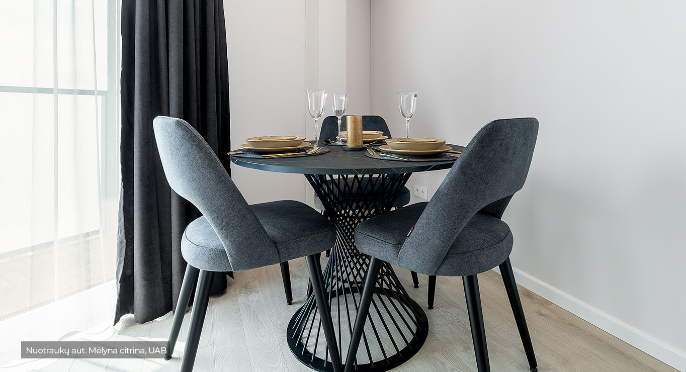 FELICIA valgomojo stalas D1000 4 FELICIA valgomojo stalas D1000 4