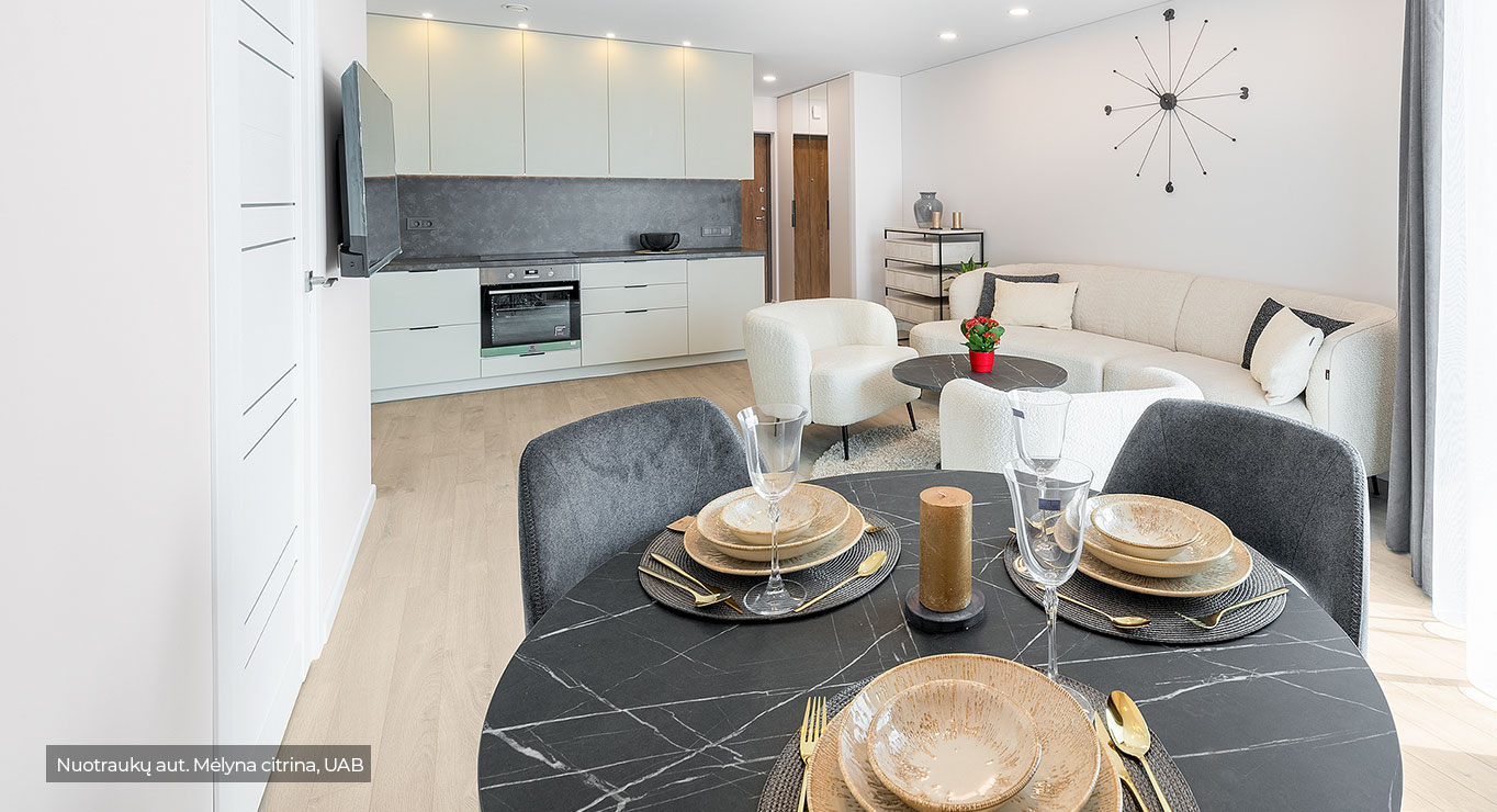 FELICIA valgomojo stalas D1000 3 FELICIA valgomojo stalas D1000 3