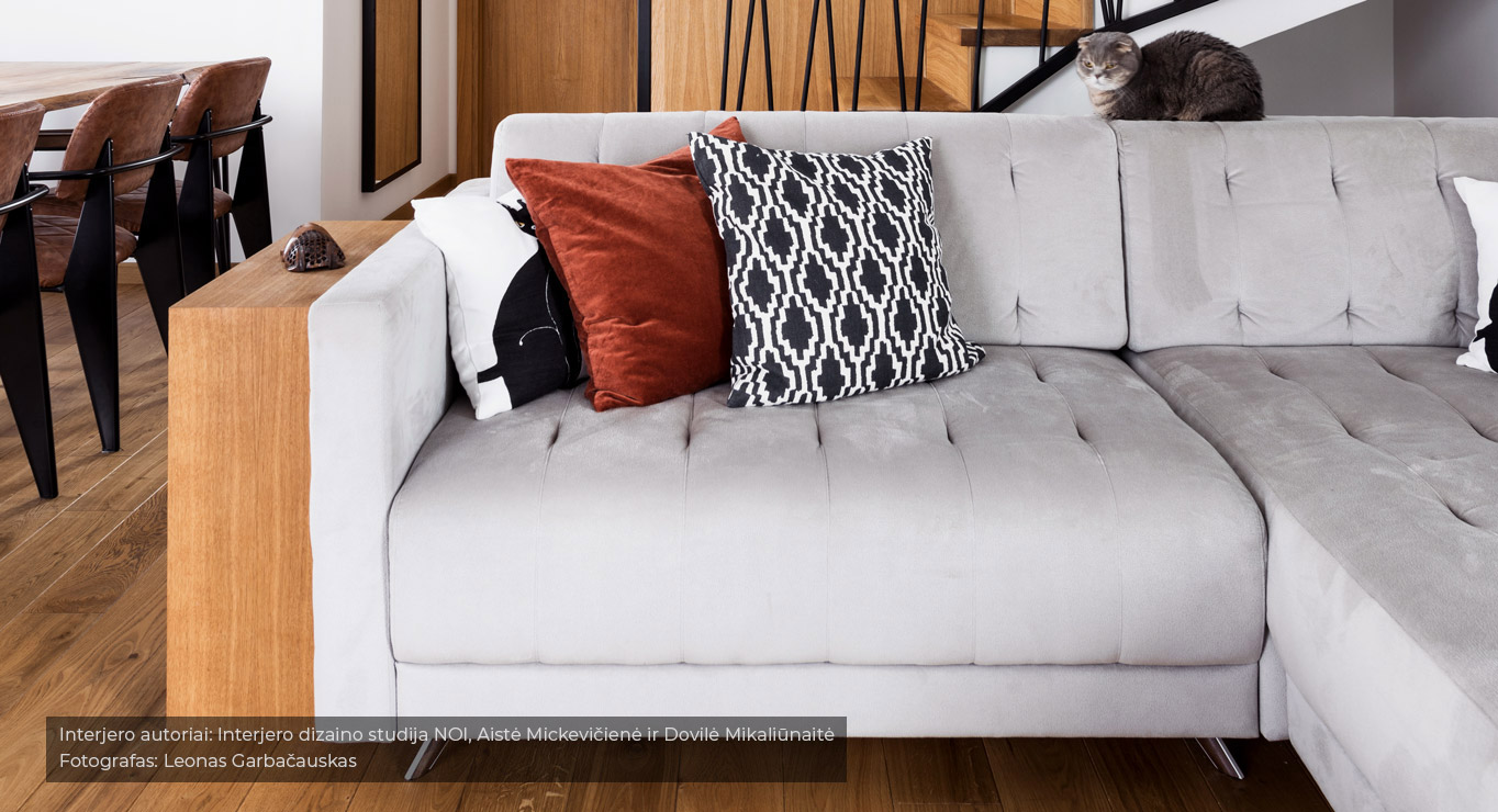 TITAN minkštas kampas miegamas A1 Skd 18