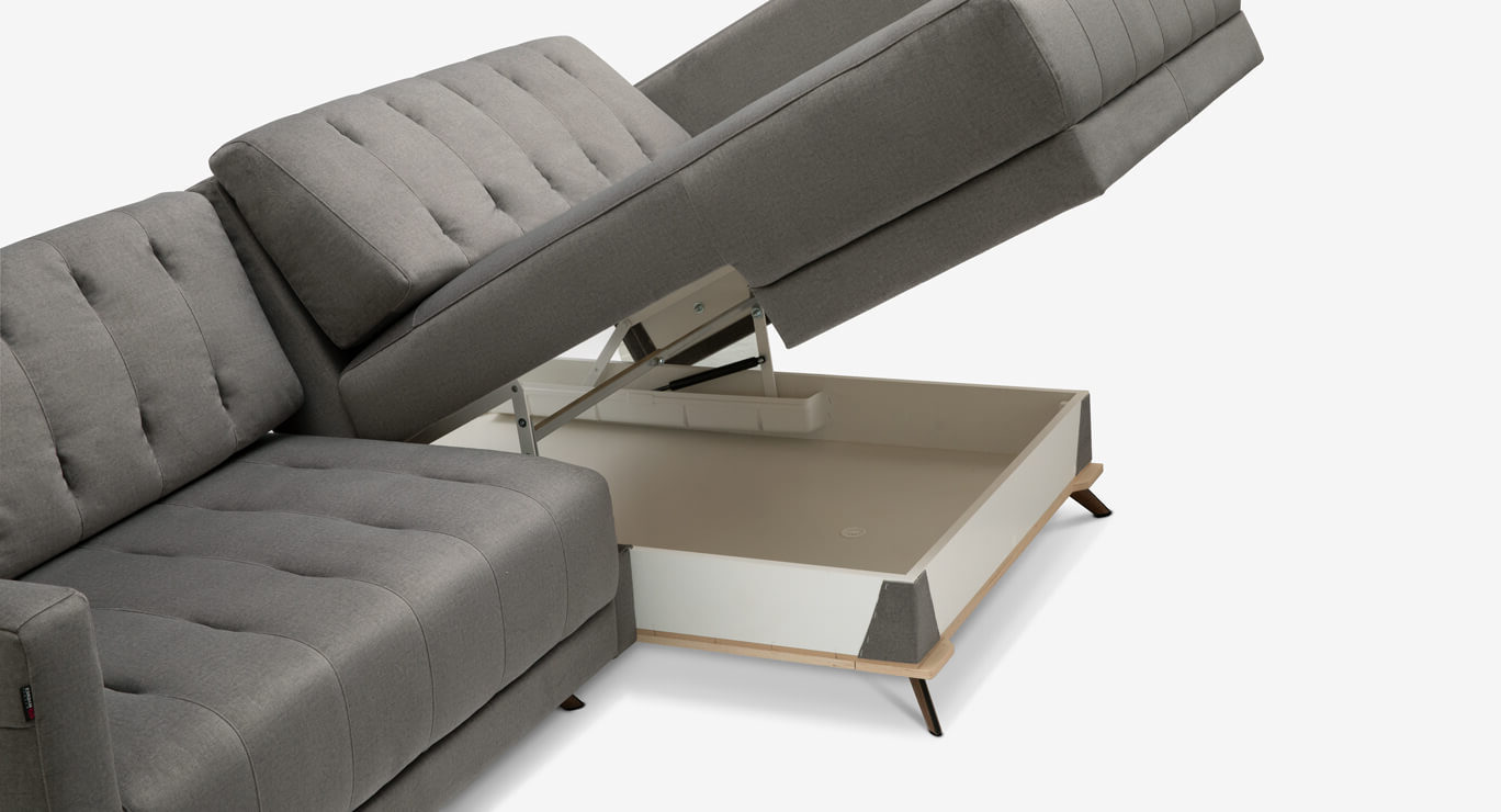 TITAN minkštas kampas miegamas A1 Skd 25