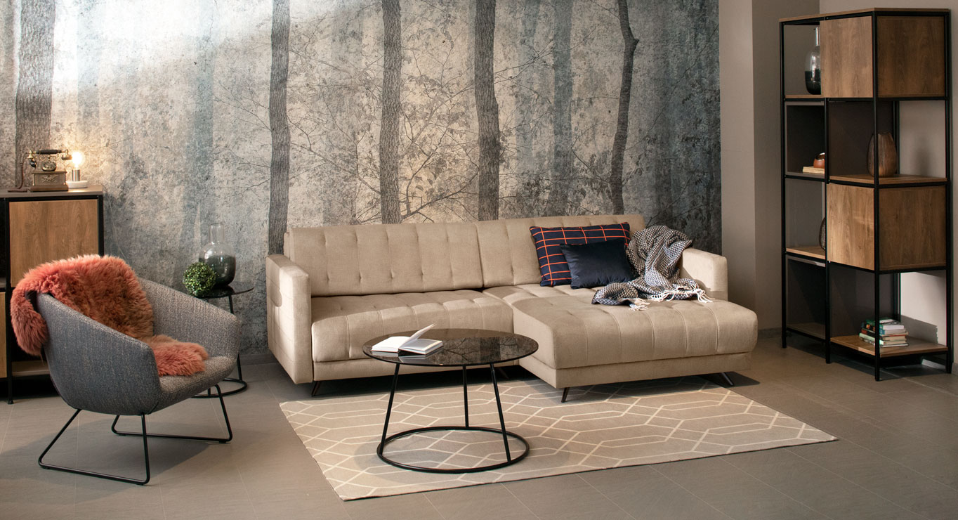 TITAN minkštas kampas miegamas A1 Skd 19